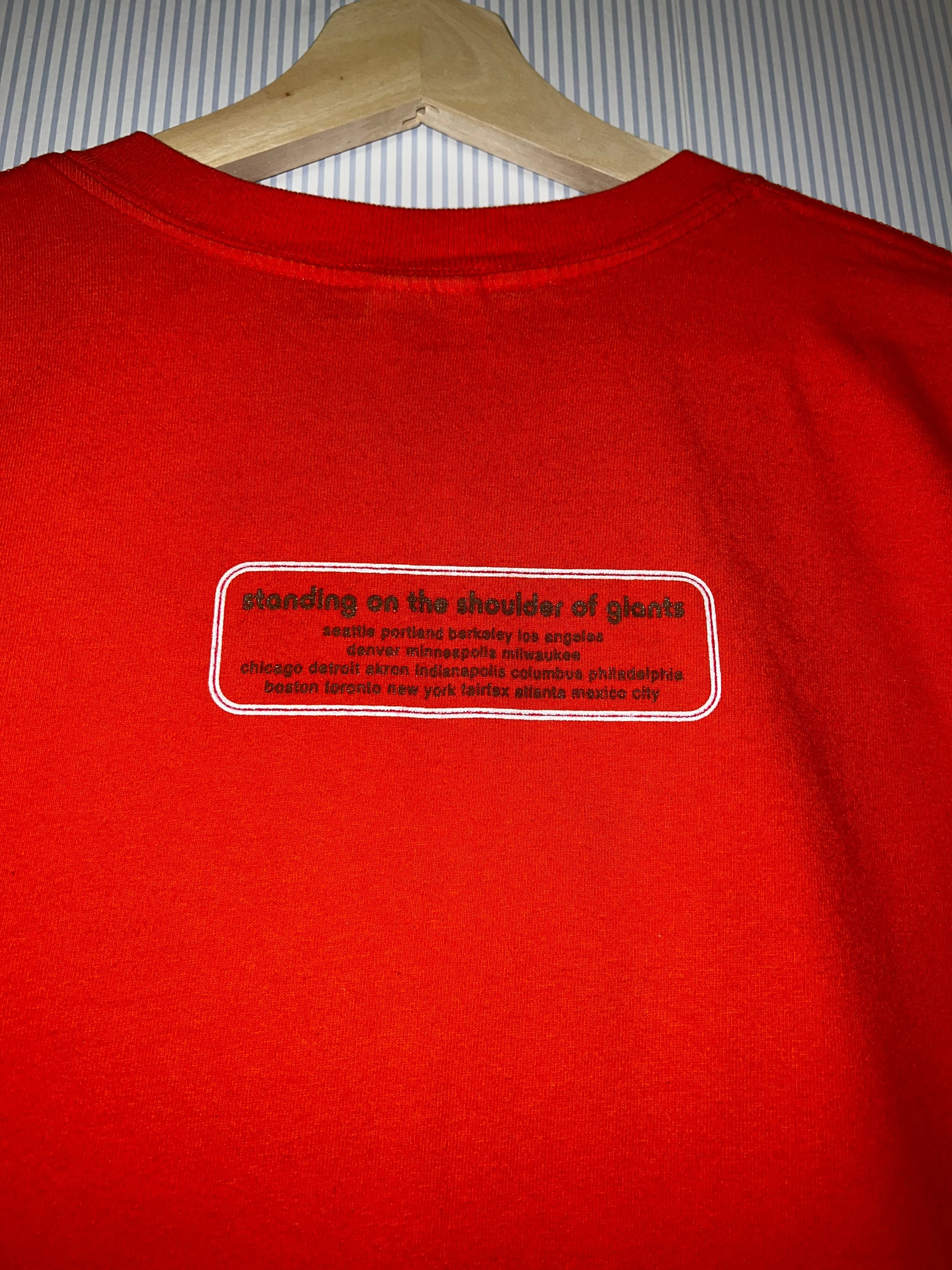 Vintage 2000 Oasis Standing On The Shoulders Of Giants Tee KIF Vintage