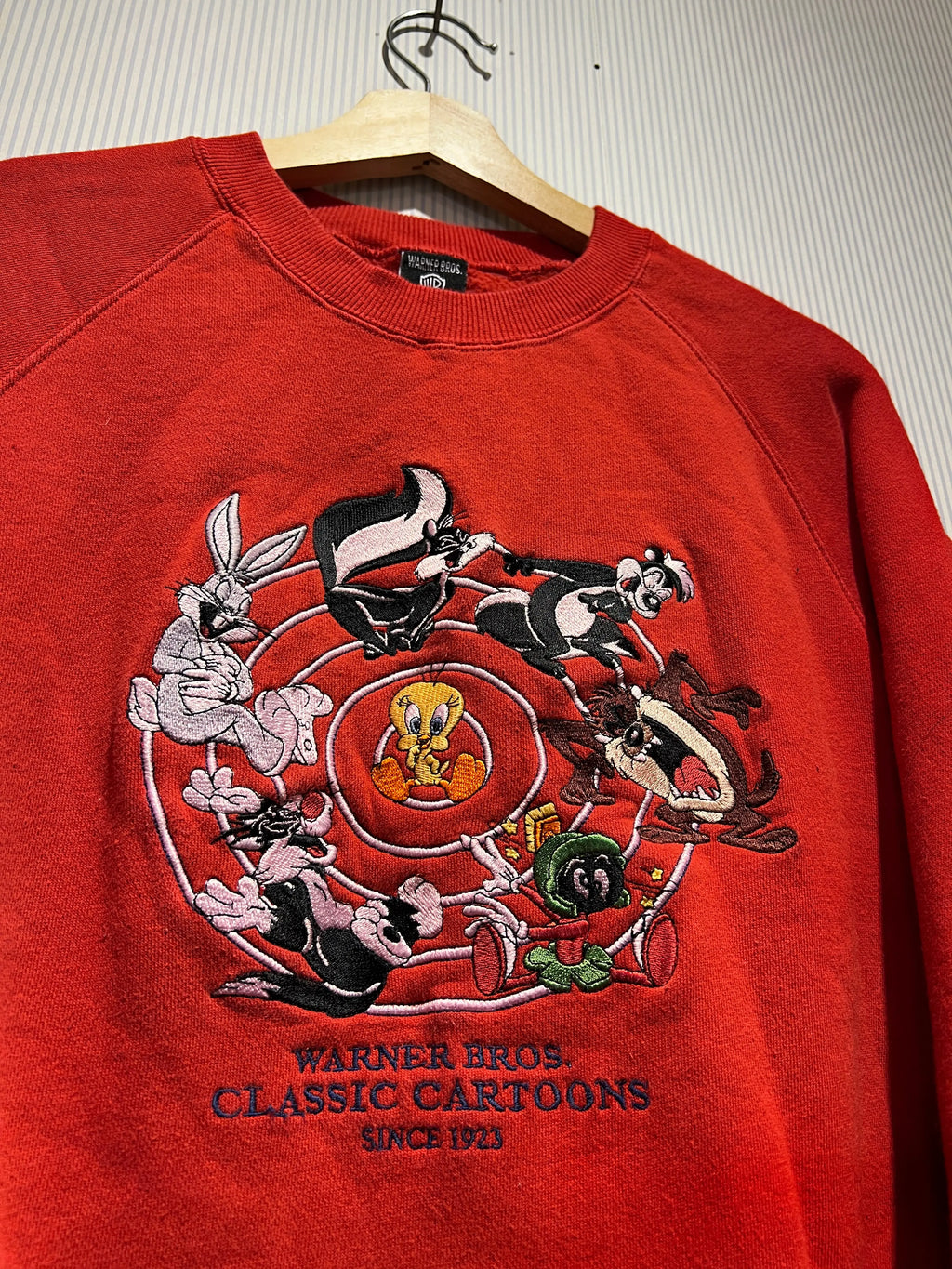 Vintage 90s Looney Tunes Bullseye Crewneck KIF Vintage