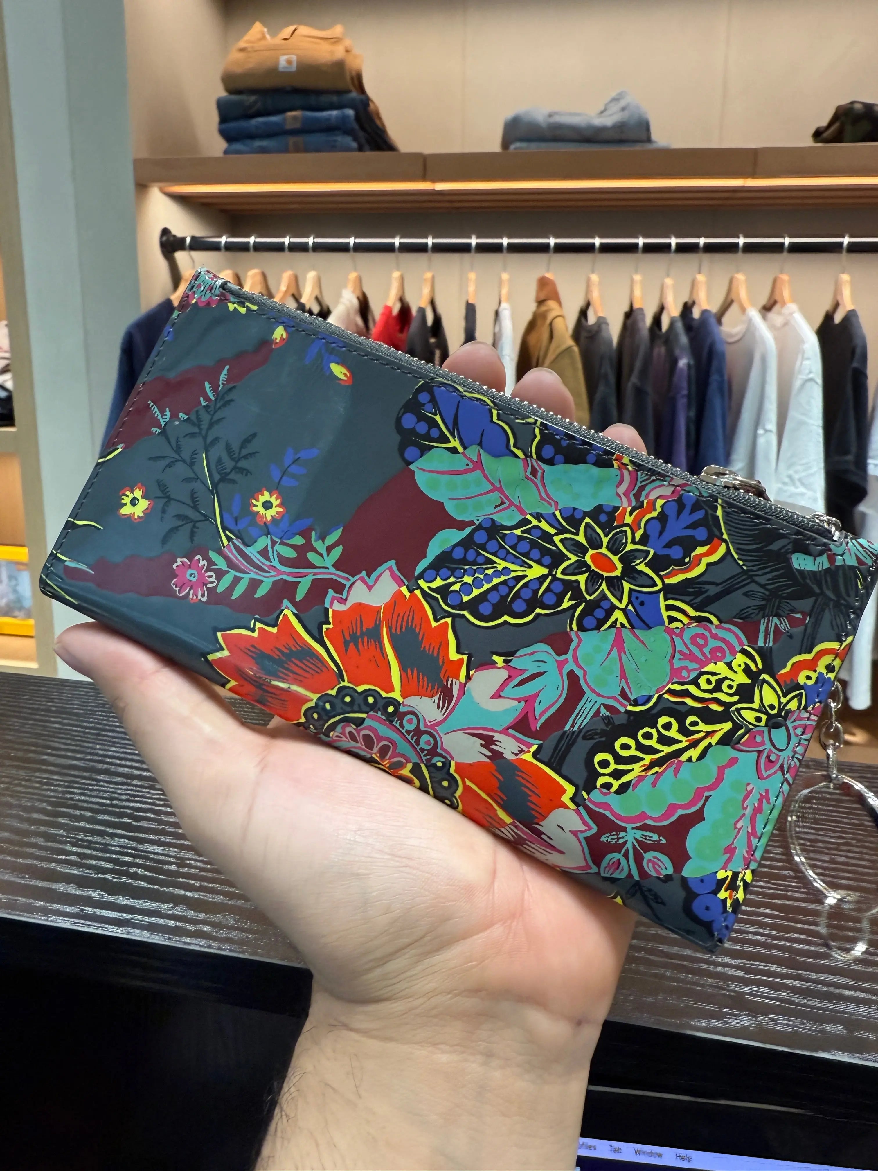 Vivienne Westwood Red Label Tiger Flower Long Wallet KIF Vintage