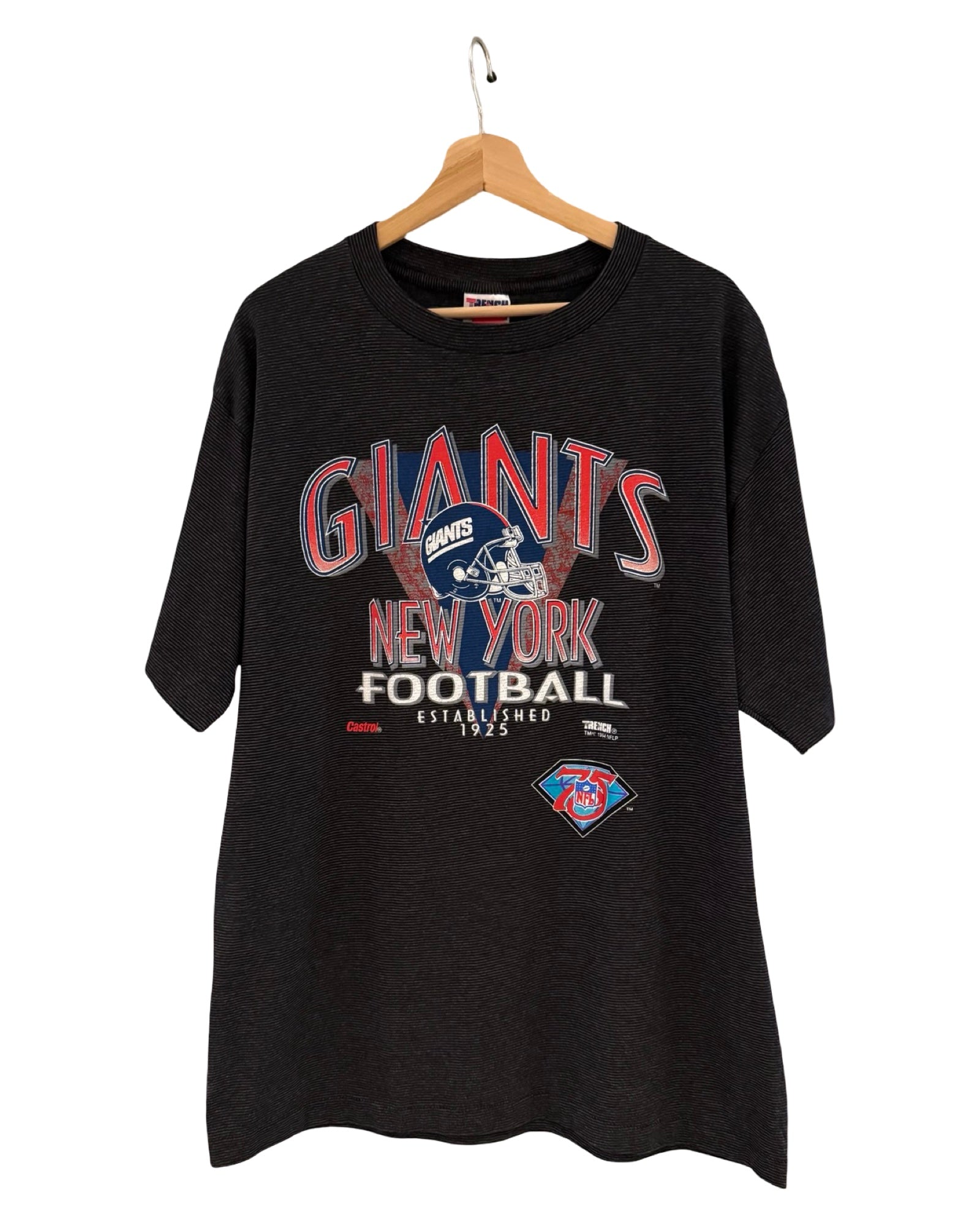 Vintage 1994 New York Giants Striped Tee