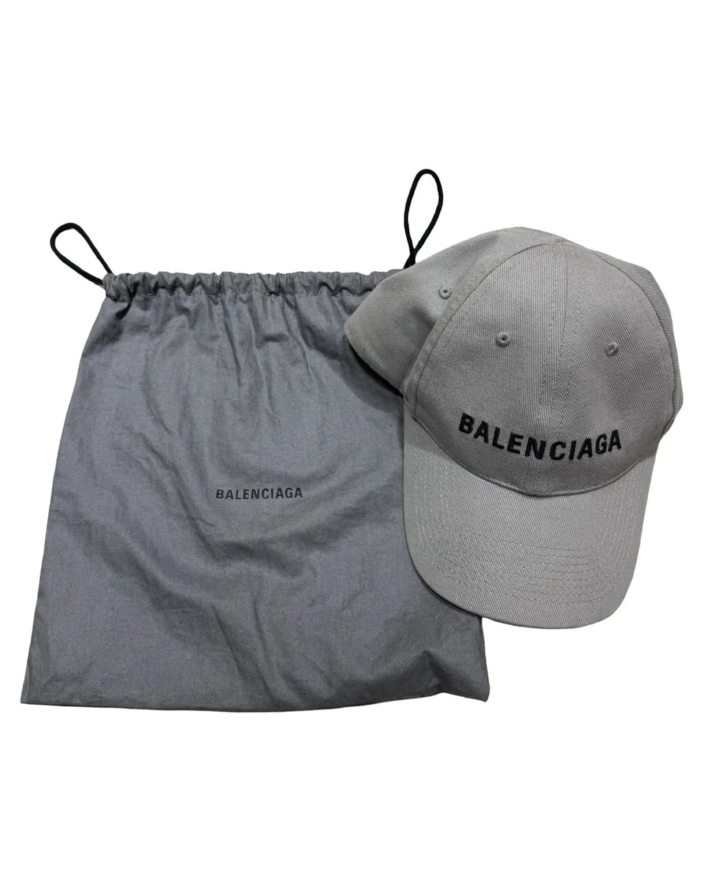 Balenciaga Gray Logo Hat KIF Vintage