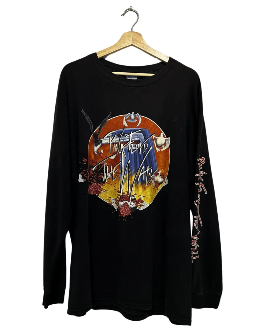 Vintage 90s Pink Floyd The Wall L/S Tee KIF Vintage