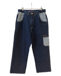 32 x 35 Vintage y2k Phat Farm Baggy Dark Denim Jeans