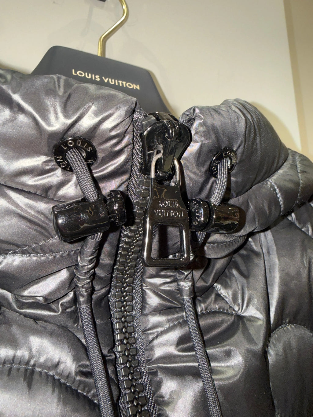 DS Louis Vuitton Monogram Quilted Puffer Jacket KIF Vintage