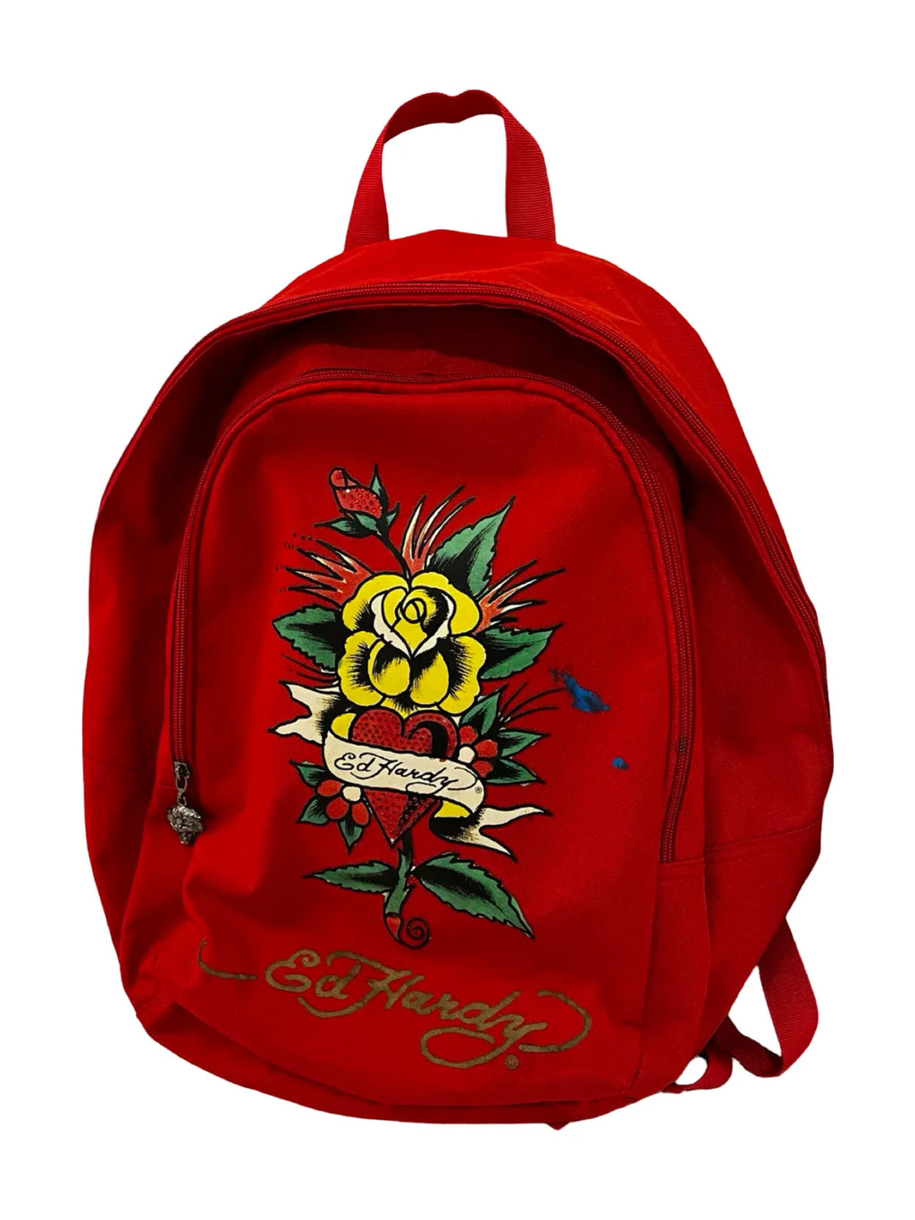 Vintage Ed Hardy Roses BackPack KIF Vintage