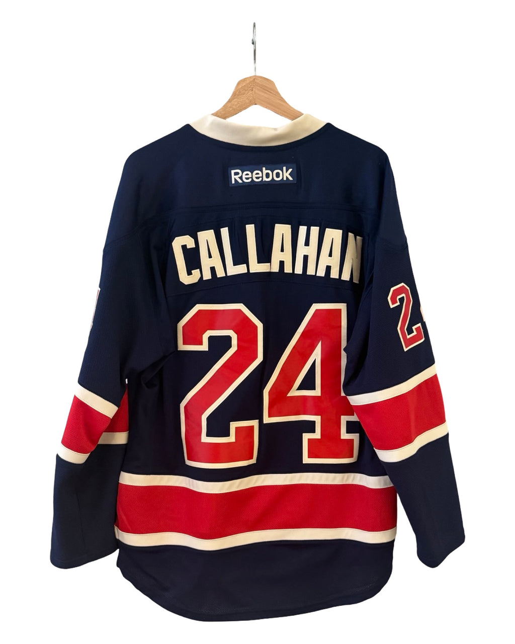 Vintage New York Rangers Ryan Callahan NHL Hockey Reebok Jersey