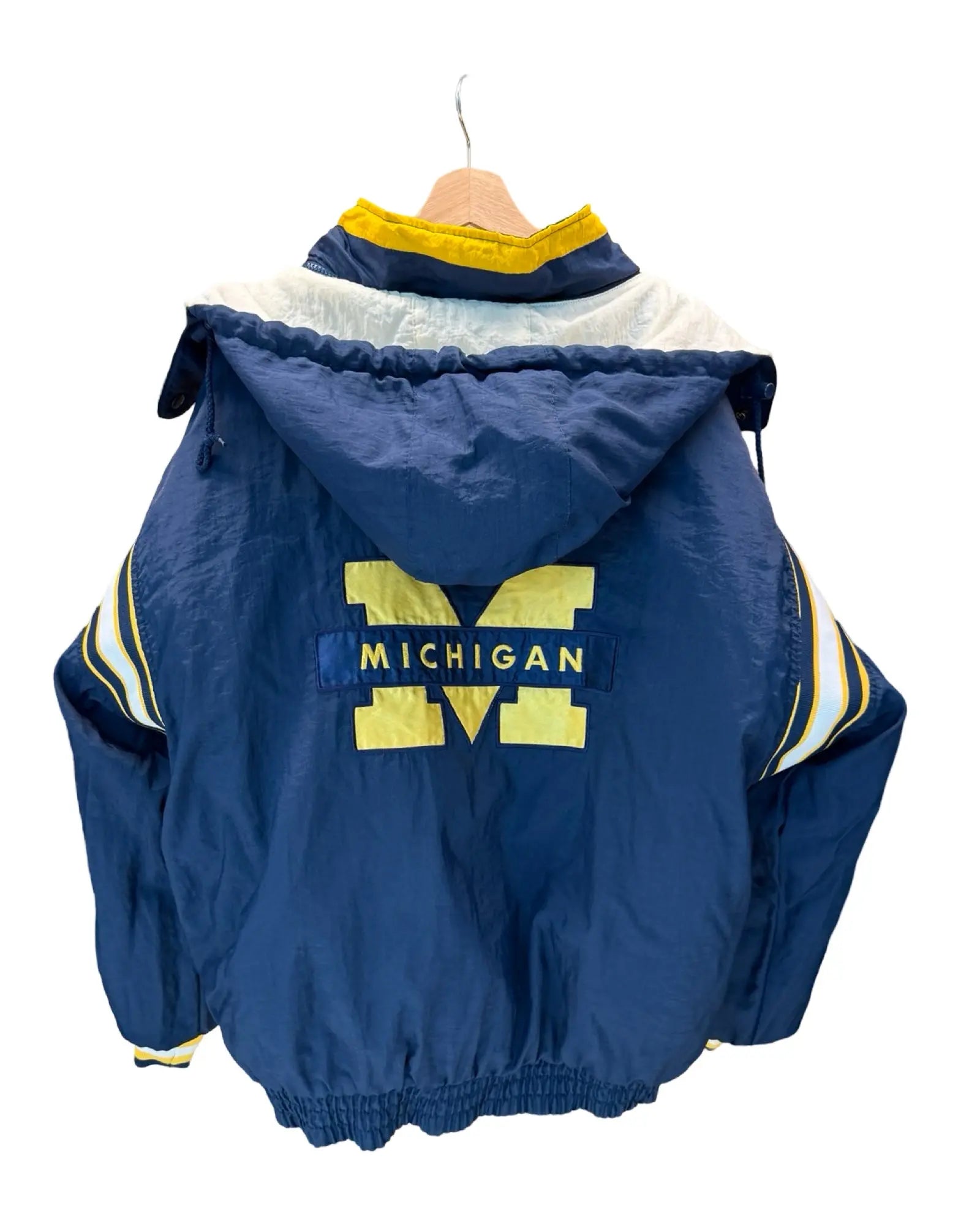 Vintage 90s Reversible Michigan University Pro Player Jacket KIF Vintage