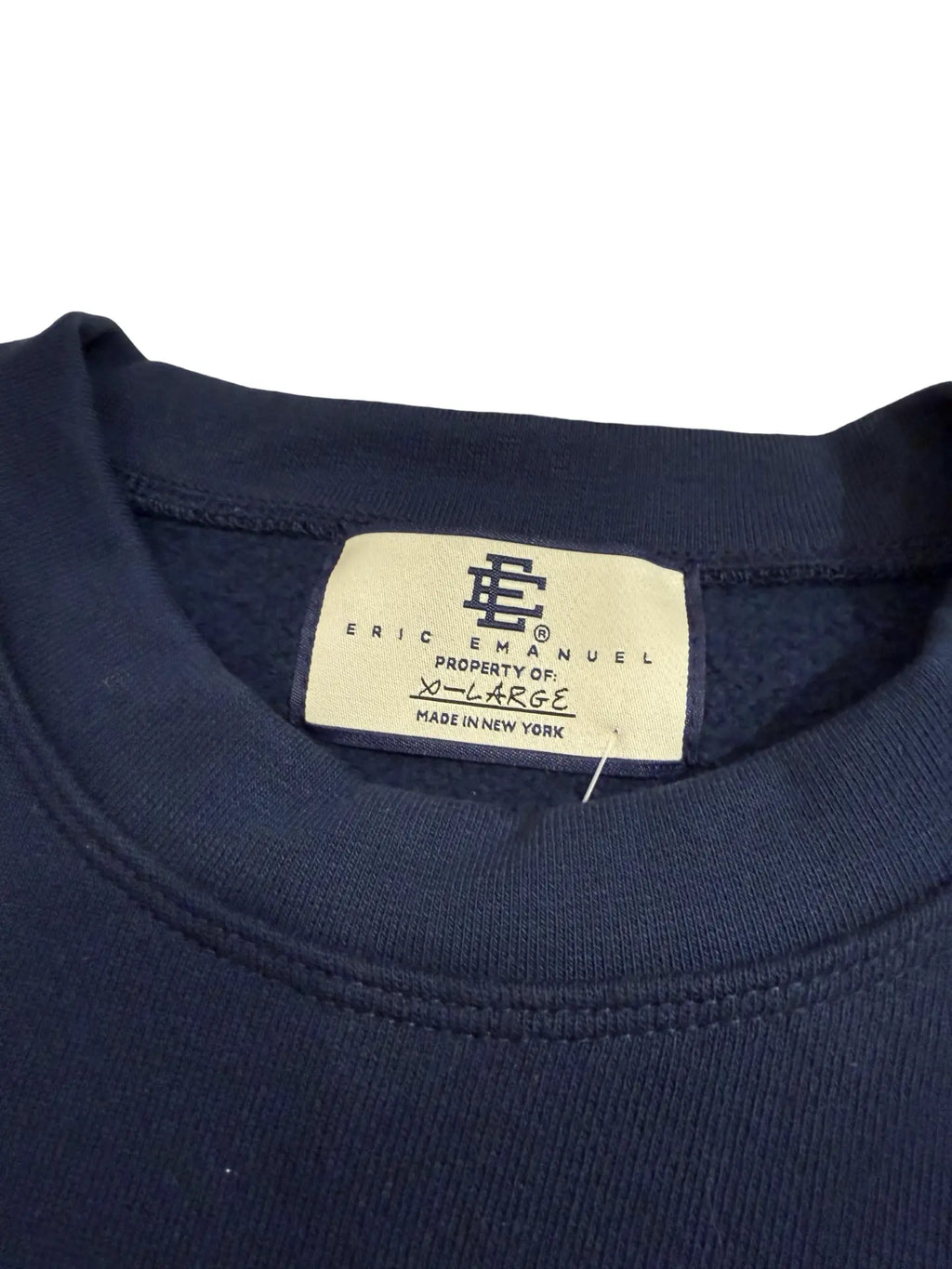 Archive Eric Emanuel Navy Crewneck KIF Vintage