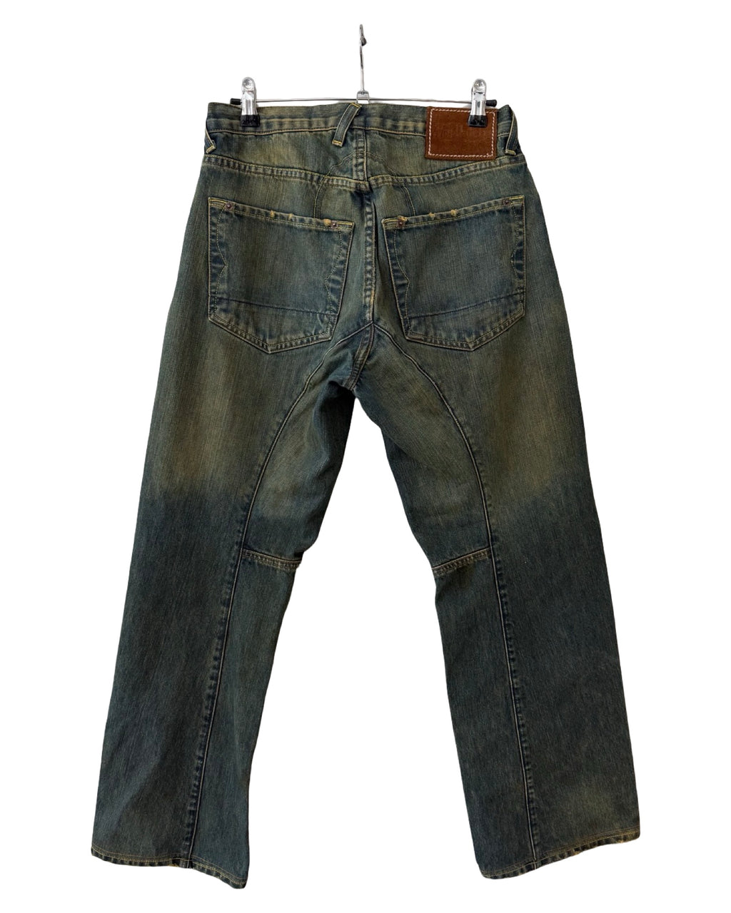 Vintage Y2K Von Dutch Baggy Faded Wash Jeans