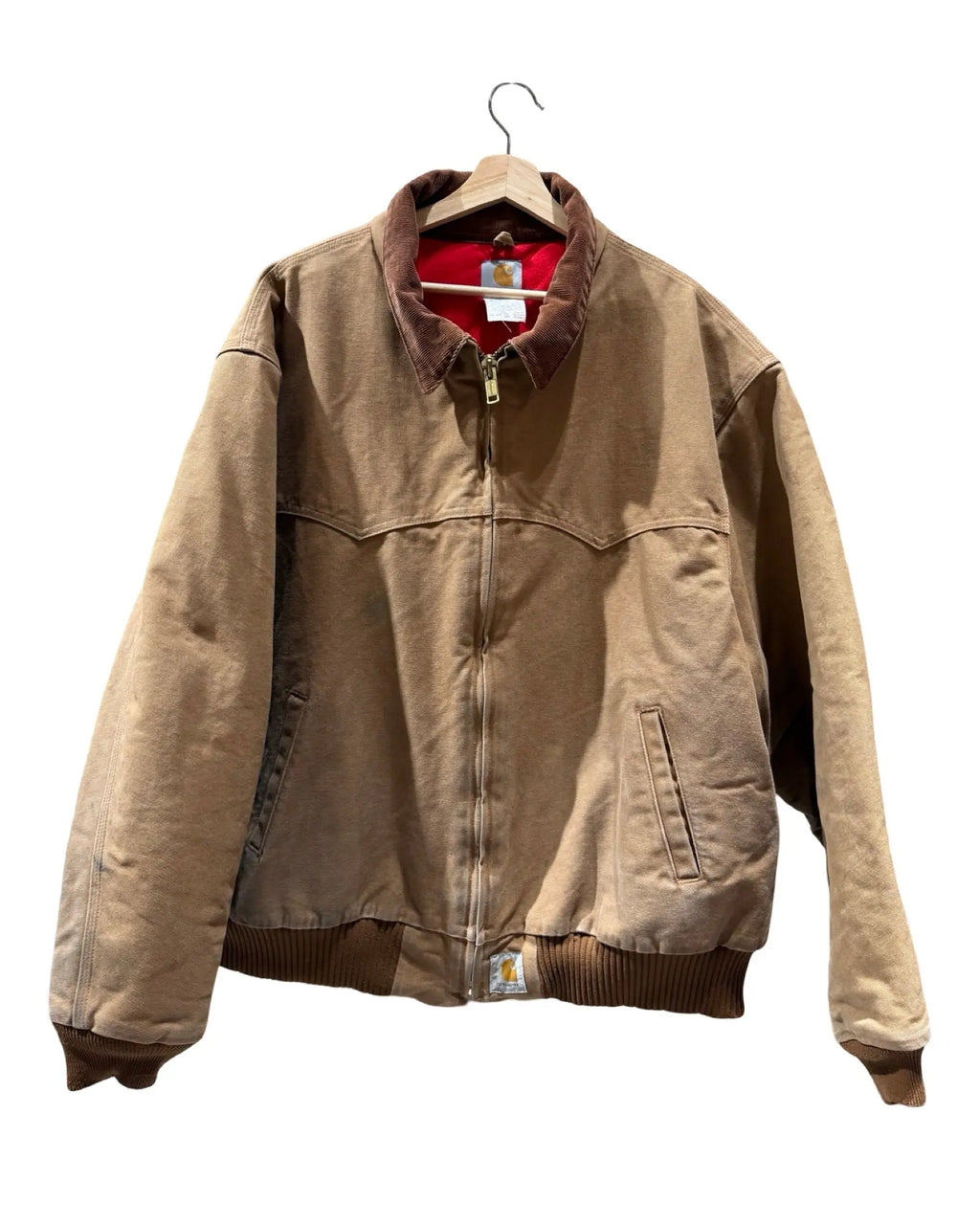 Vintage 90s Carhartt Santa Fe Tan Brown Jacket KIF Vintage