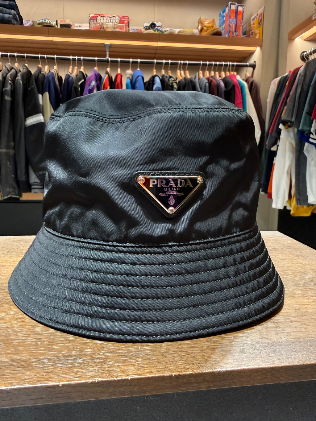 Prada Nylon Bucket Hat KIF Vintage