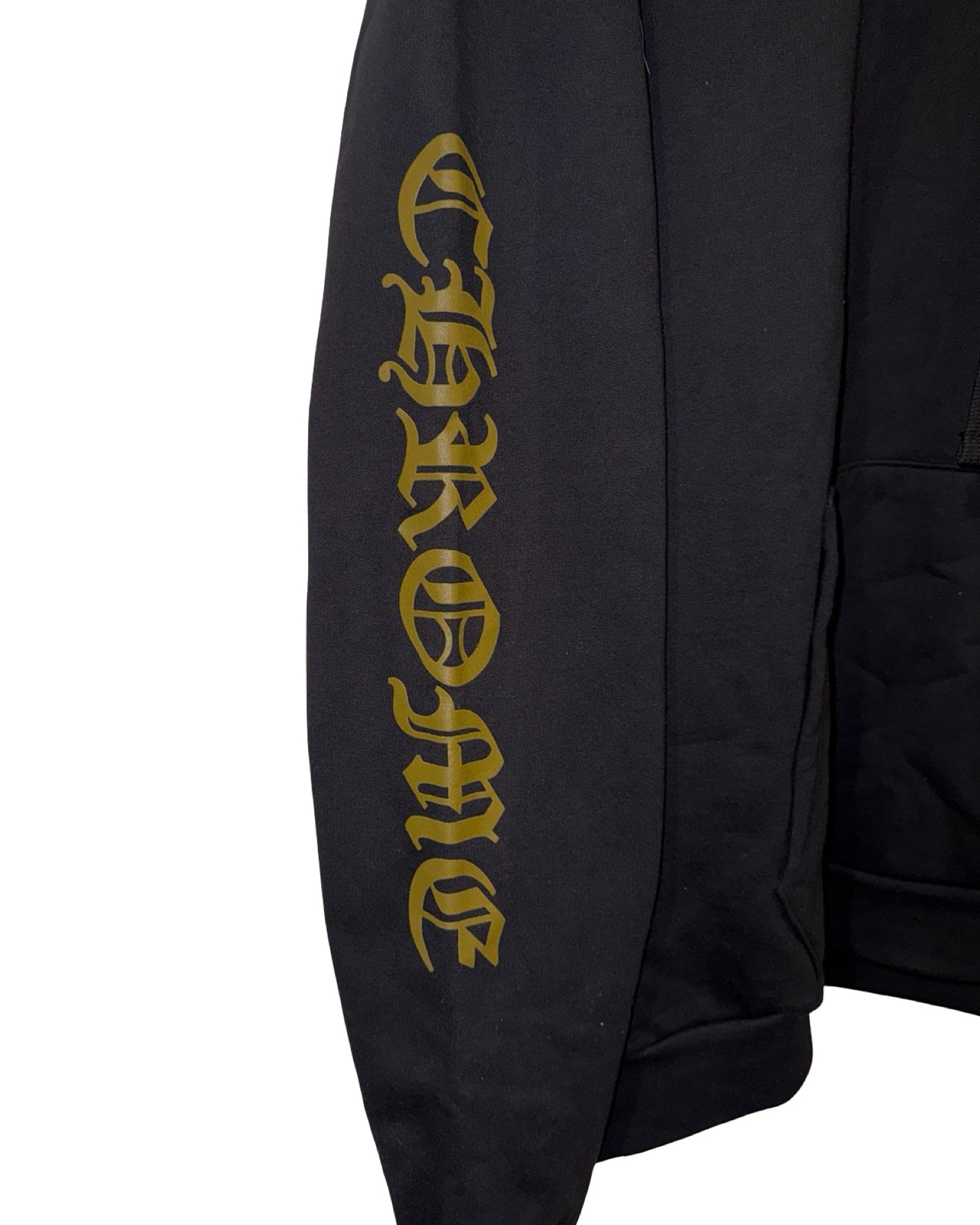 Chrome Hearts Black & Army Green Logo Hoodie KIF Vintage