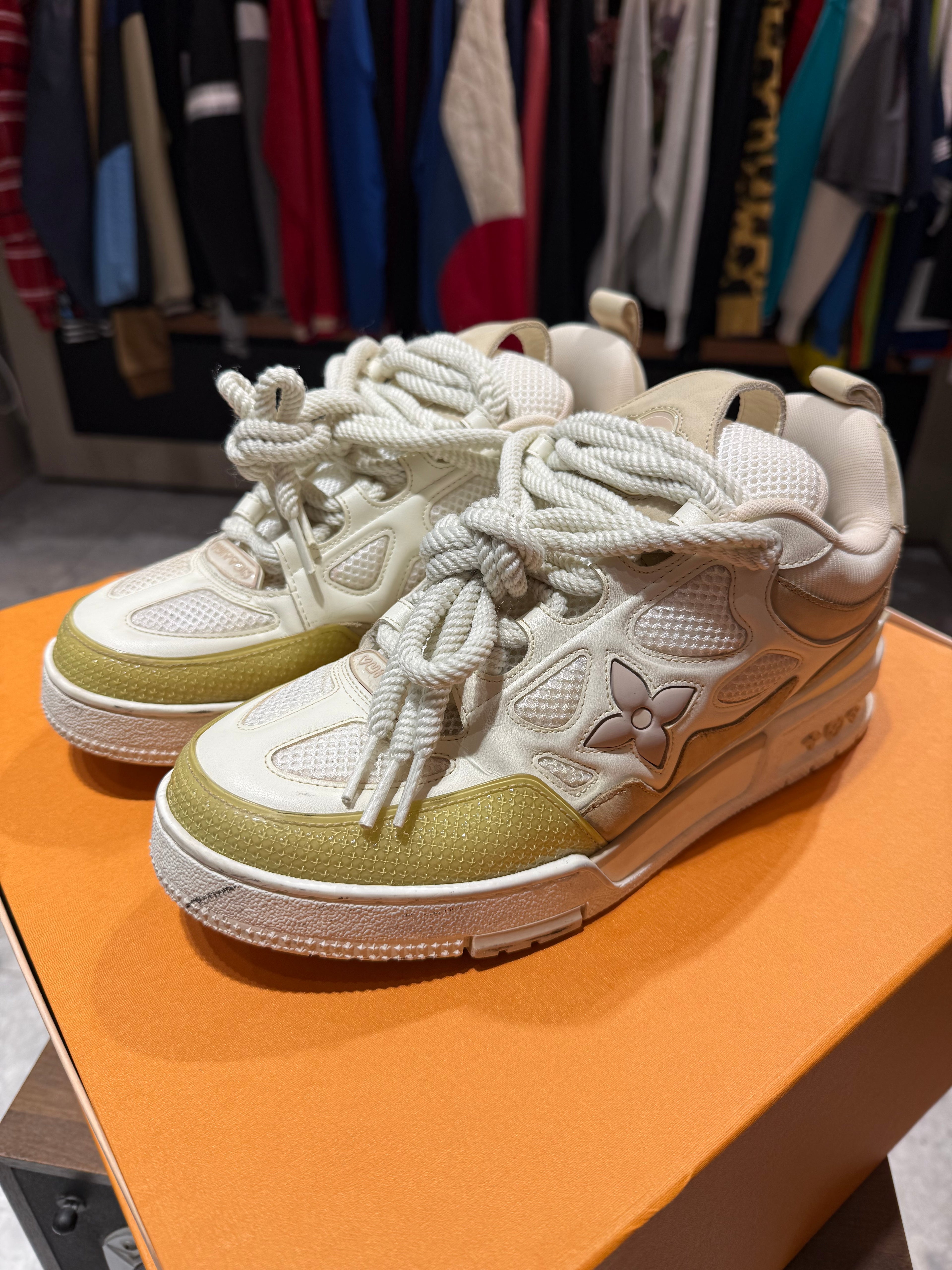 Louis Vuitton Skate Trainers Beige Size 7 (fits like 8)