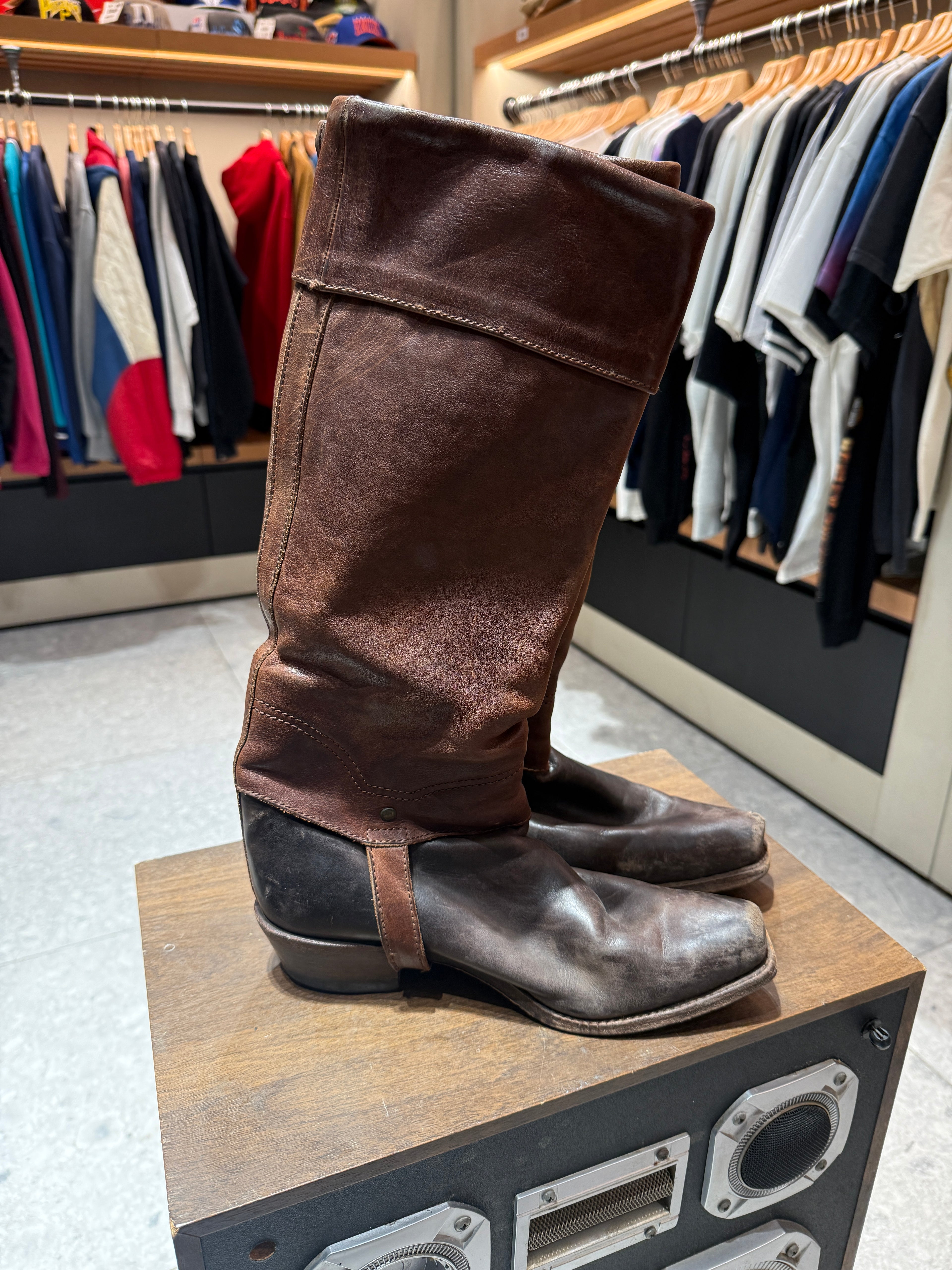 Botas vaqueras Drake vintage Y2K Juicy Couture para mujer, talla 8