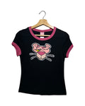 BJ pink panther baby tee KIF Vintage