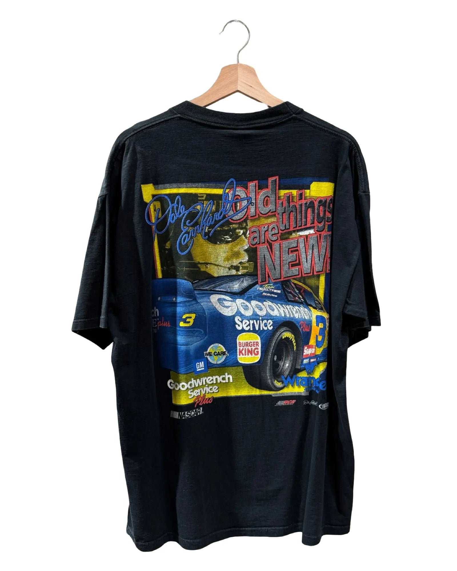 Vintage 2000 Nascar Dale Earnhardt Wrangler Tee KIF Vintage