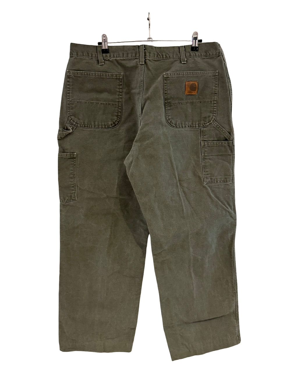 38 x 30 Vintage Carhartt Olive Green Carpenter Pants