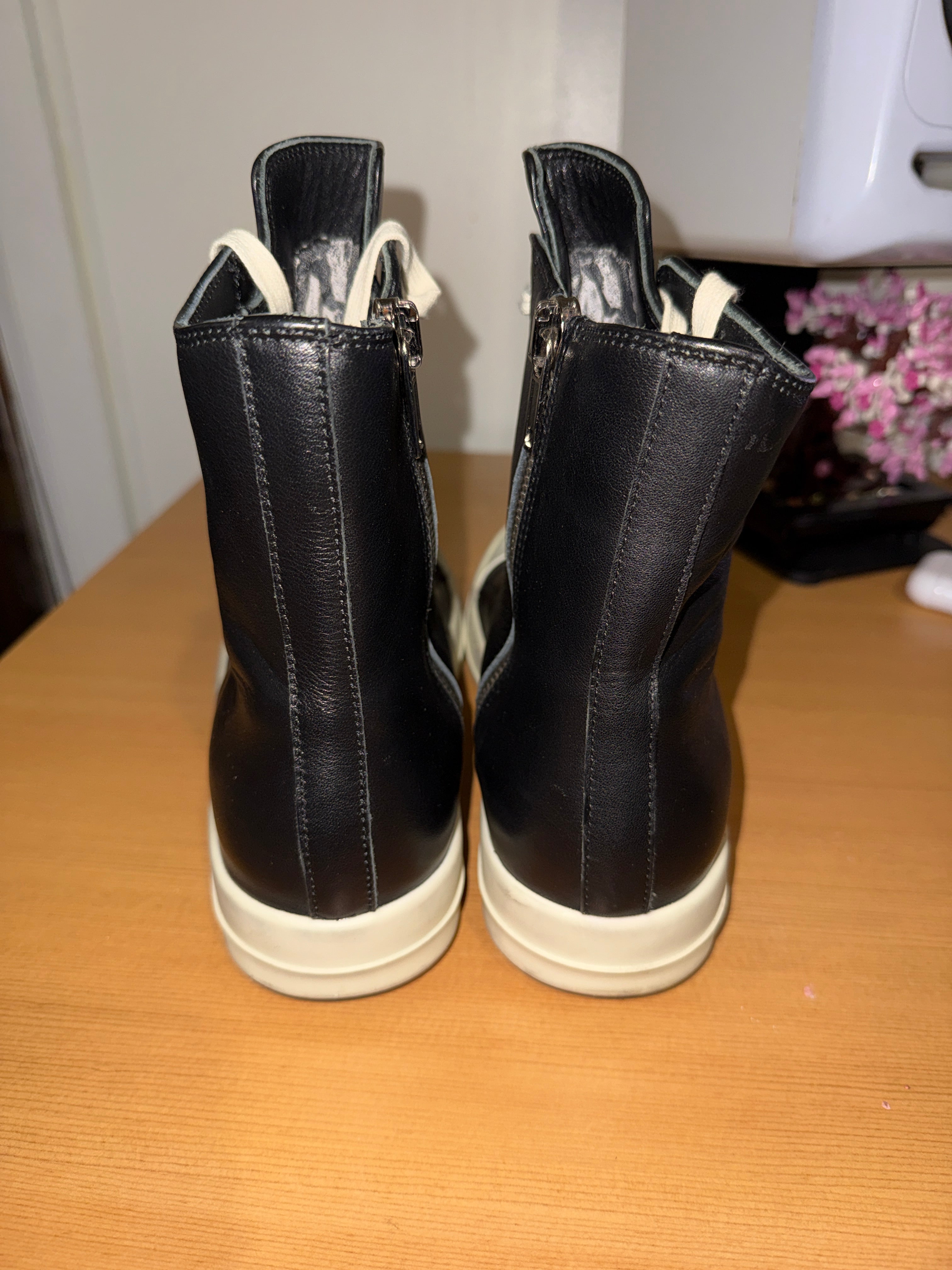 Size 8 Rick Owens Mainline Ramones High KIF Vintage