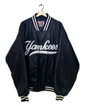 Vintage 90s New York Yankees Starter Diamond Bomber Jacket KIF Vintage