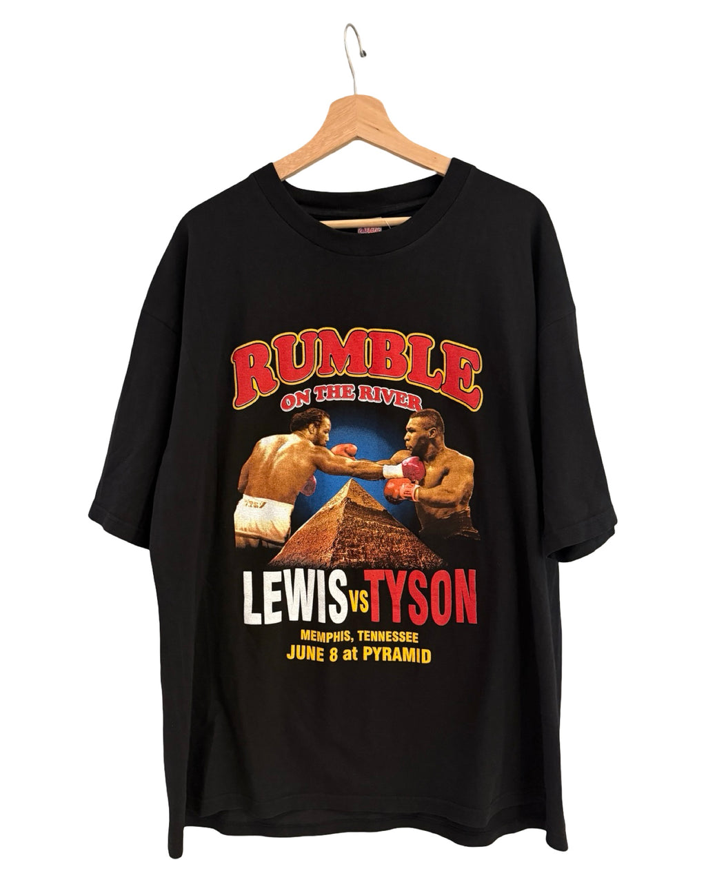 Vintage Mike Tyson vs Lennox Lewis Tee KIF Vintage