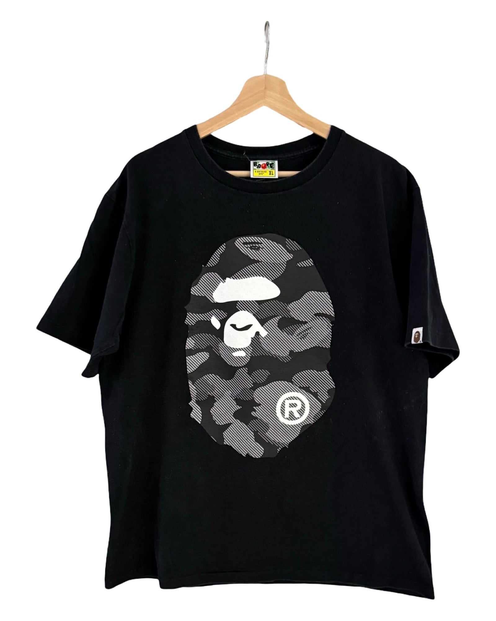 Vintage Bape 3M Camo Big Head Tee