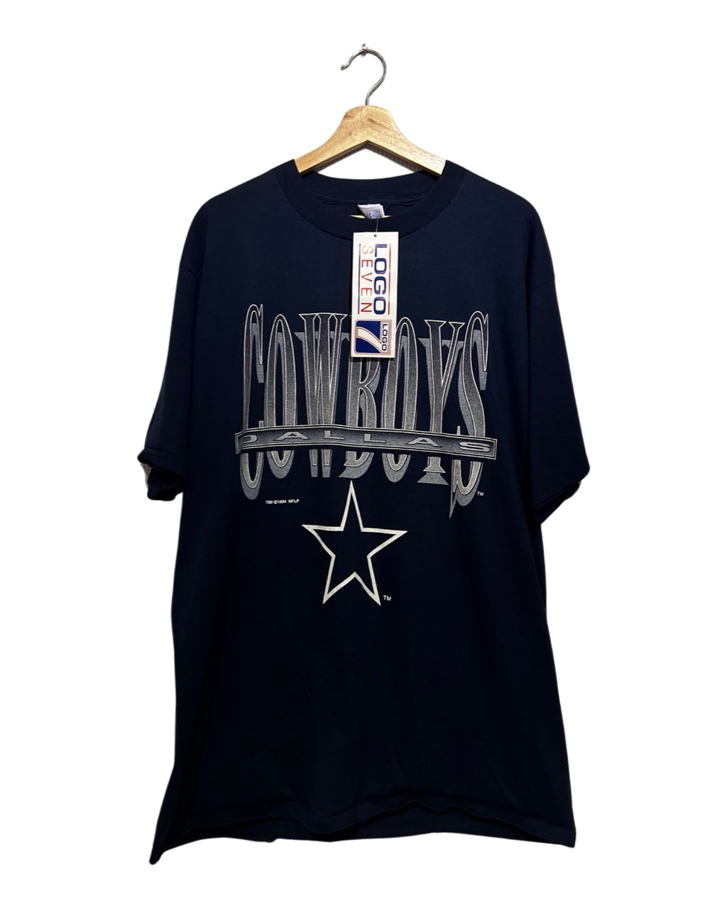 Vintage DS 1994 Dallas Cowboys Logo 7 Tee KIF Vintage