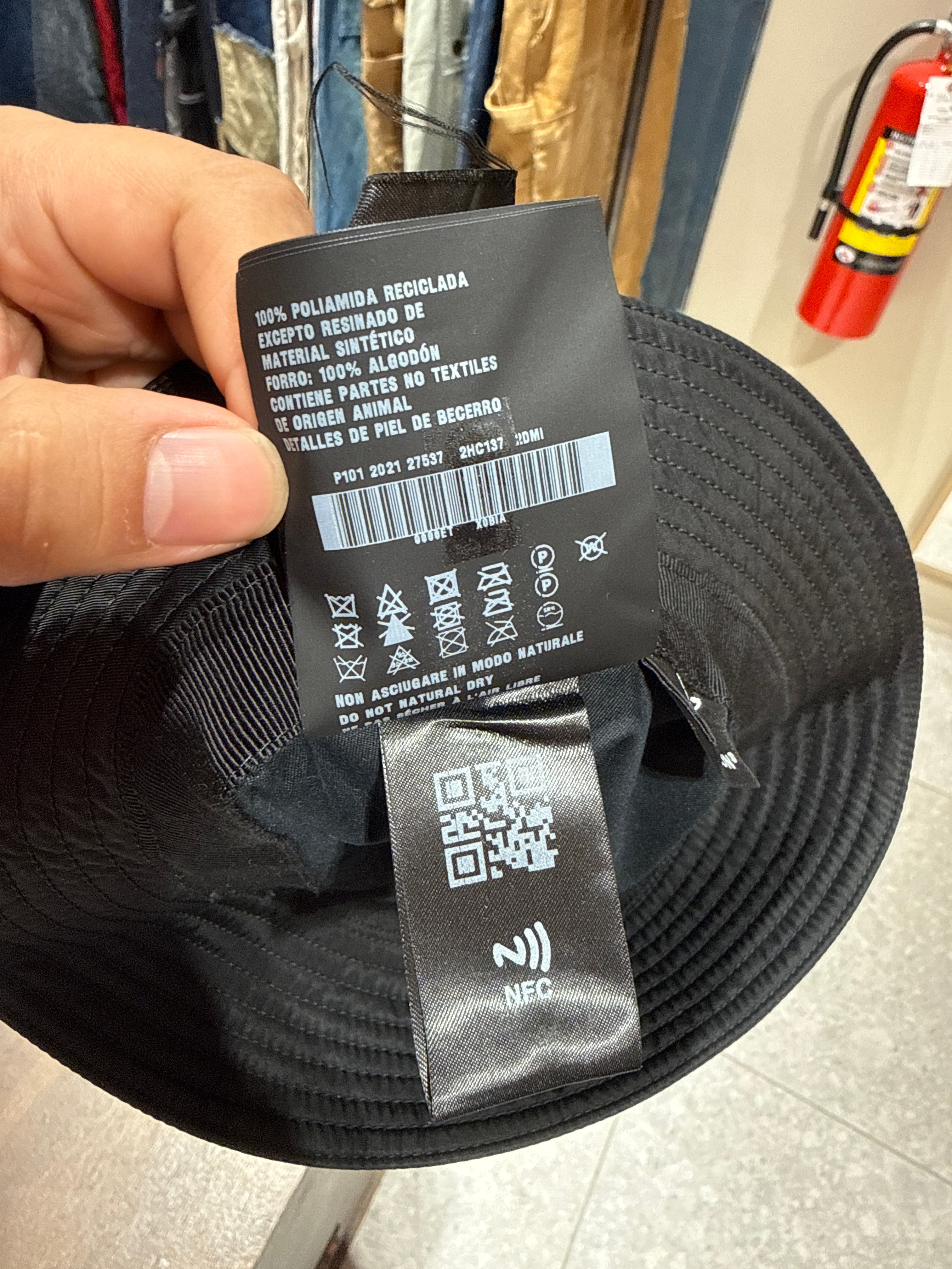 Prada Nylon Bucket Hat KIF Vintage