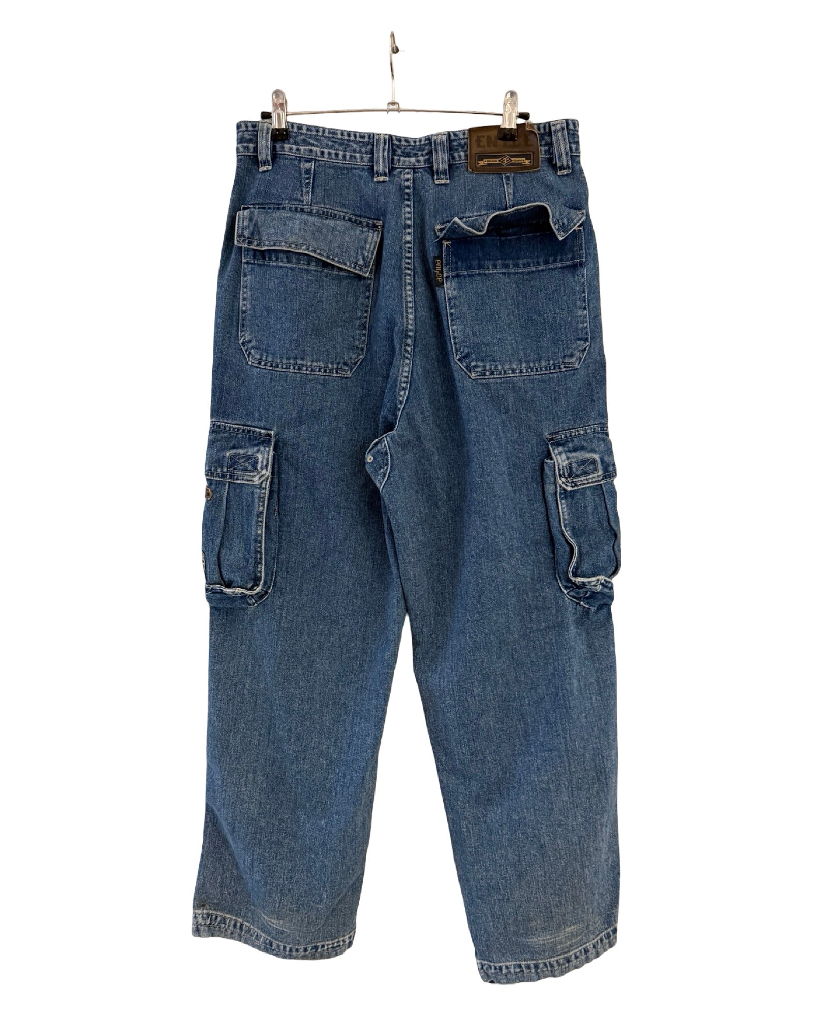 32 x 30 y2k Enyce Denim Shoelace Jeans KIF Vintage