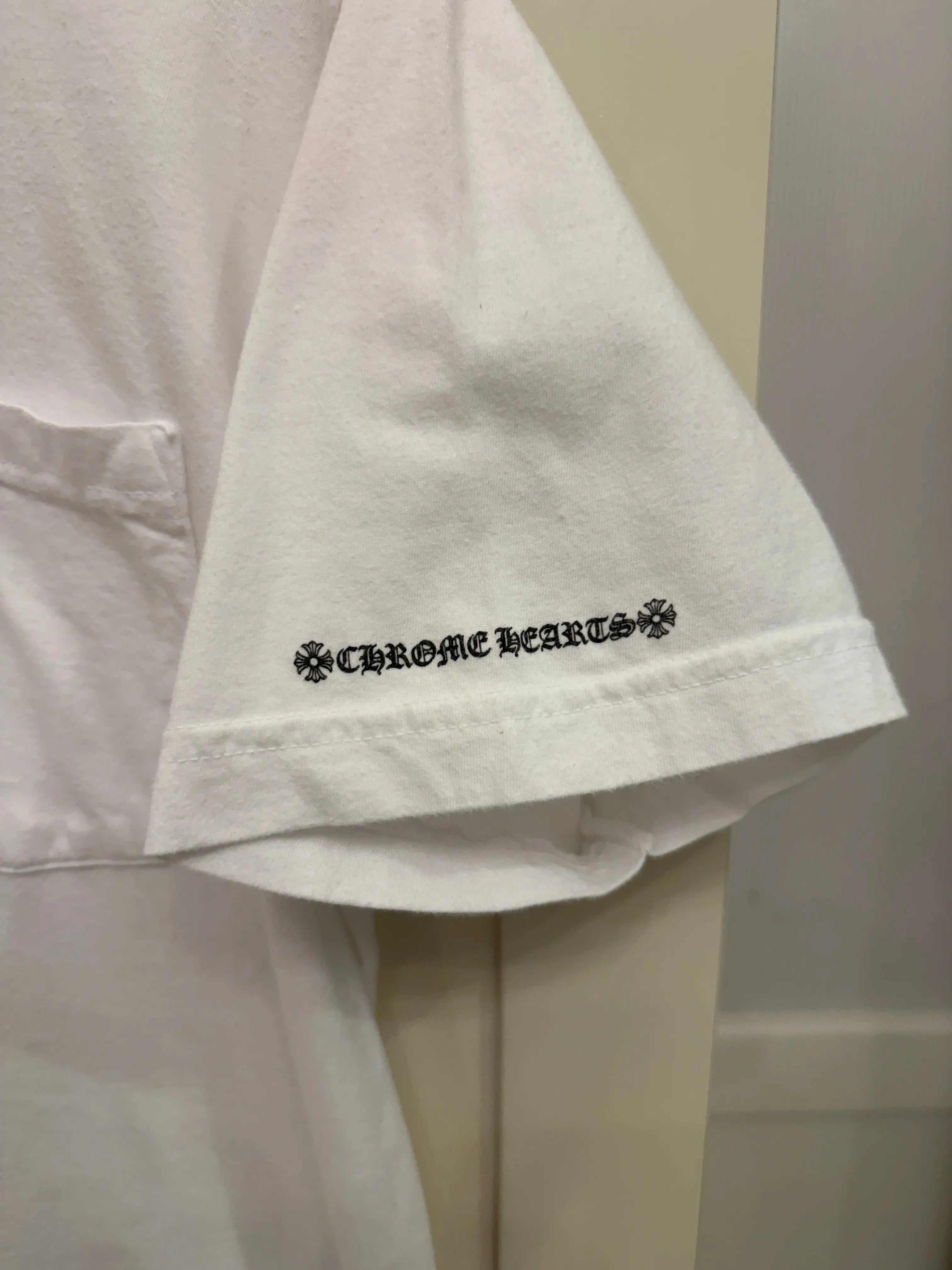 Archive Chrome Hearts Neck Logo Pocket Tee KIF Vintage