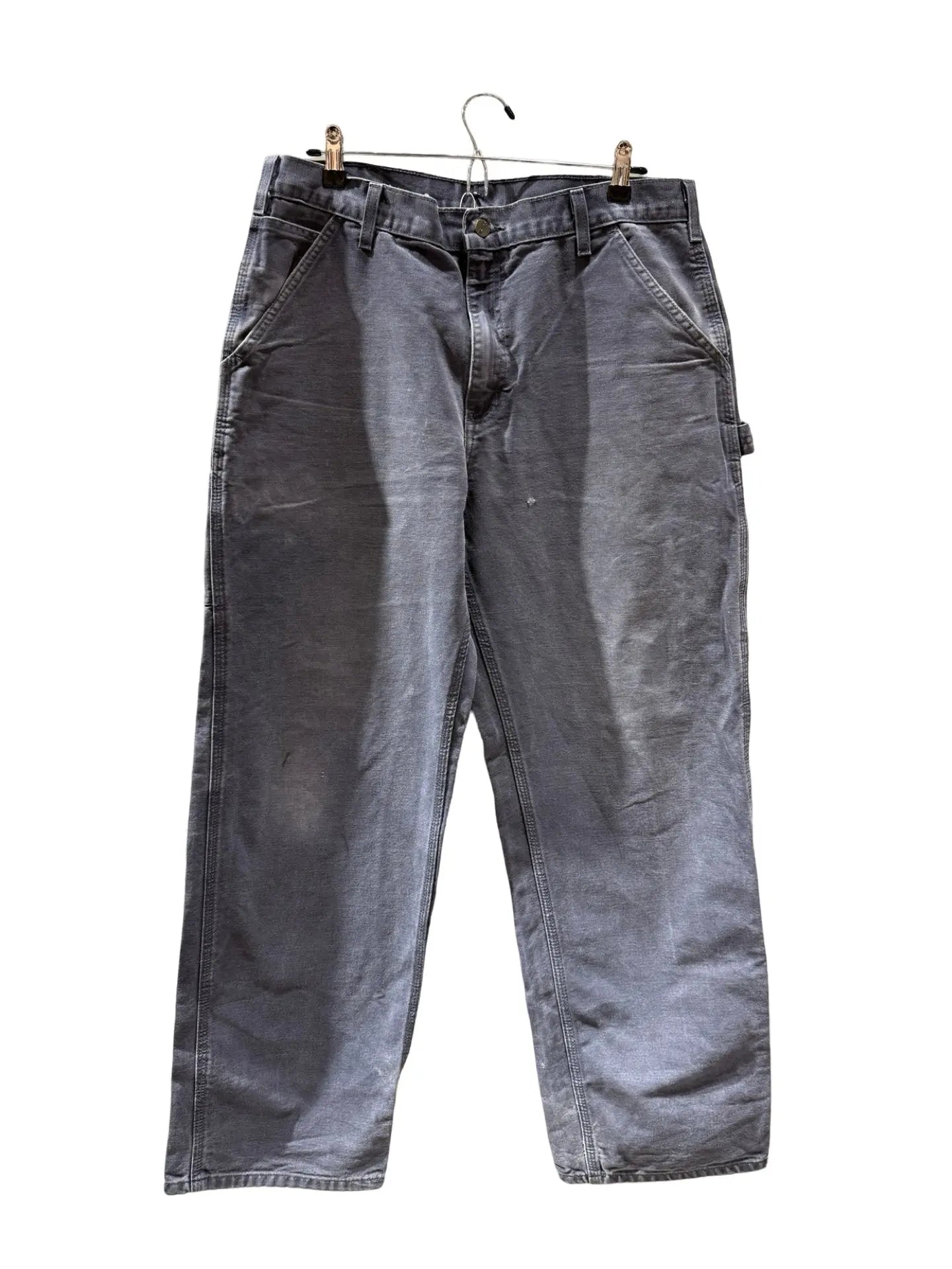 Vintage Carhartt Slate Gray Carpenter Pants size 36 KIF Vintage