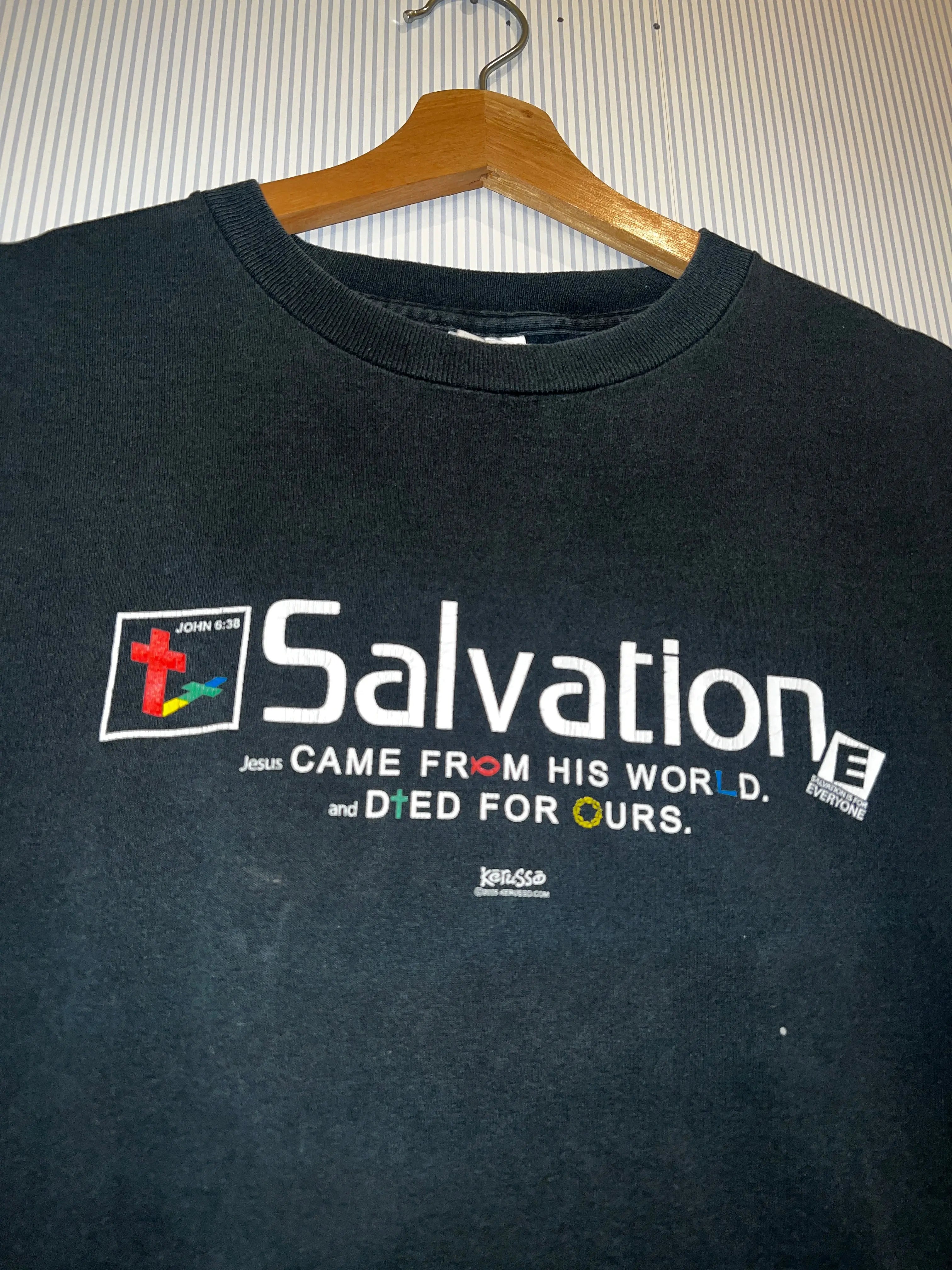 Vintage 2005 PS2 Salvation Jesus Tee KIF Vintage