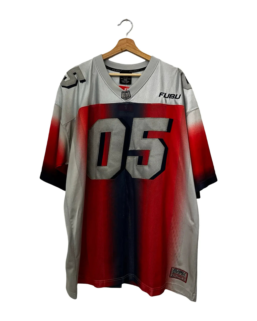 Vintage 2005 FUBU Red Tie Dye Jersey KIF Vintage