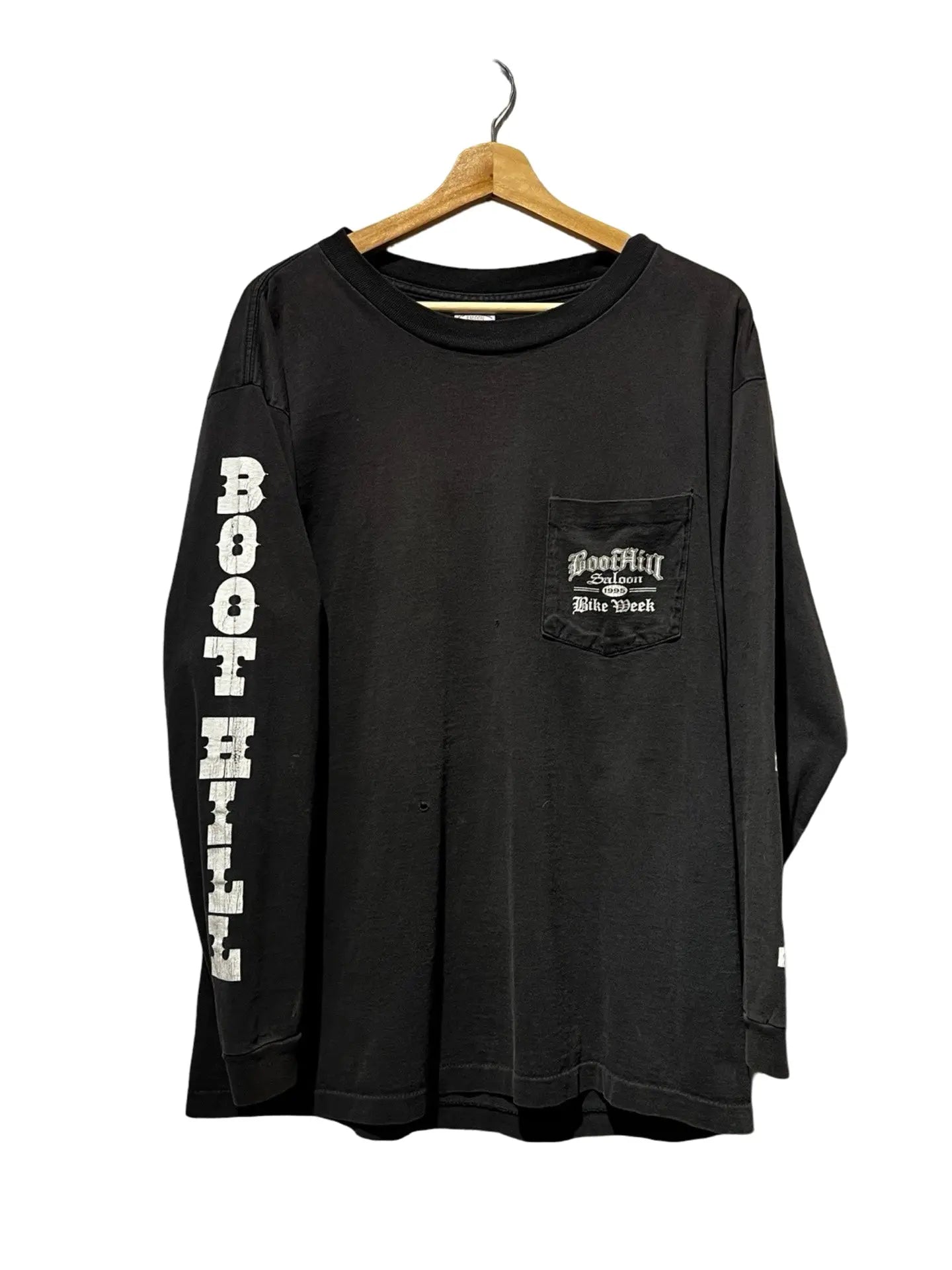 Vintage 90s Boot Hill Bike Week L/S Tee KIF Vintage