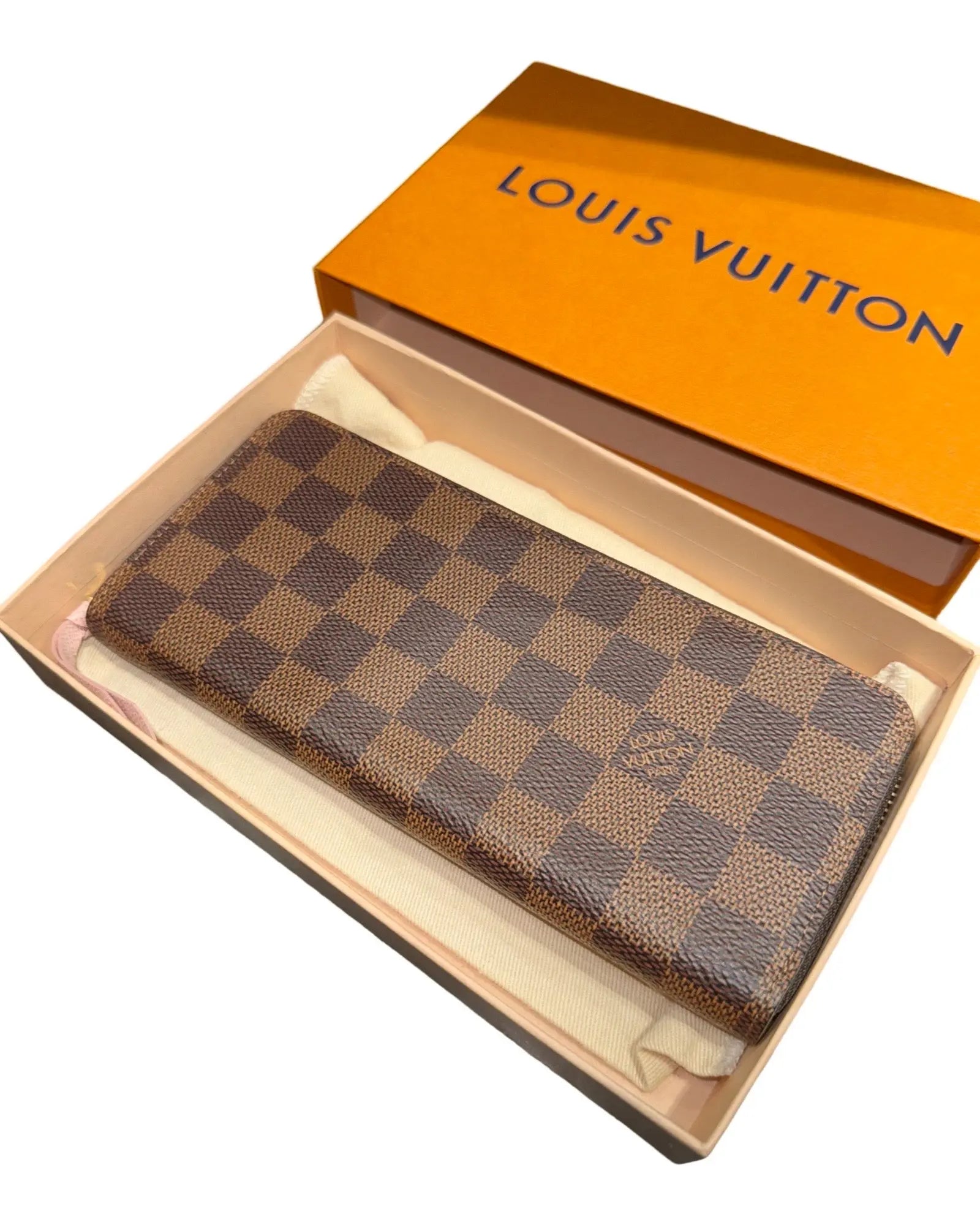 2023 Louis Vuitton Clemence Damier Rose Ballerina Wallet KIF Vintage