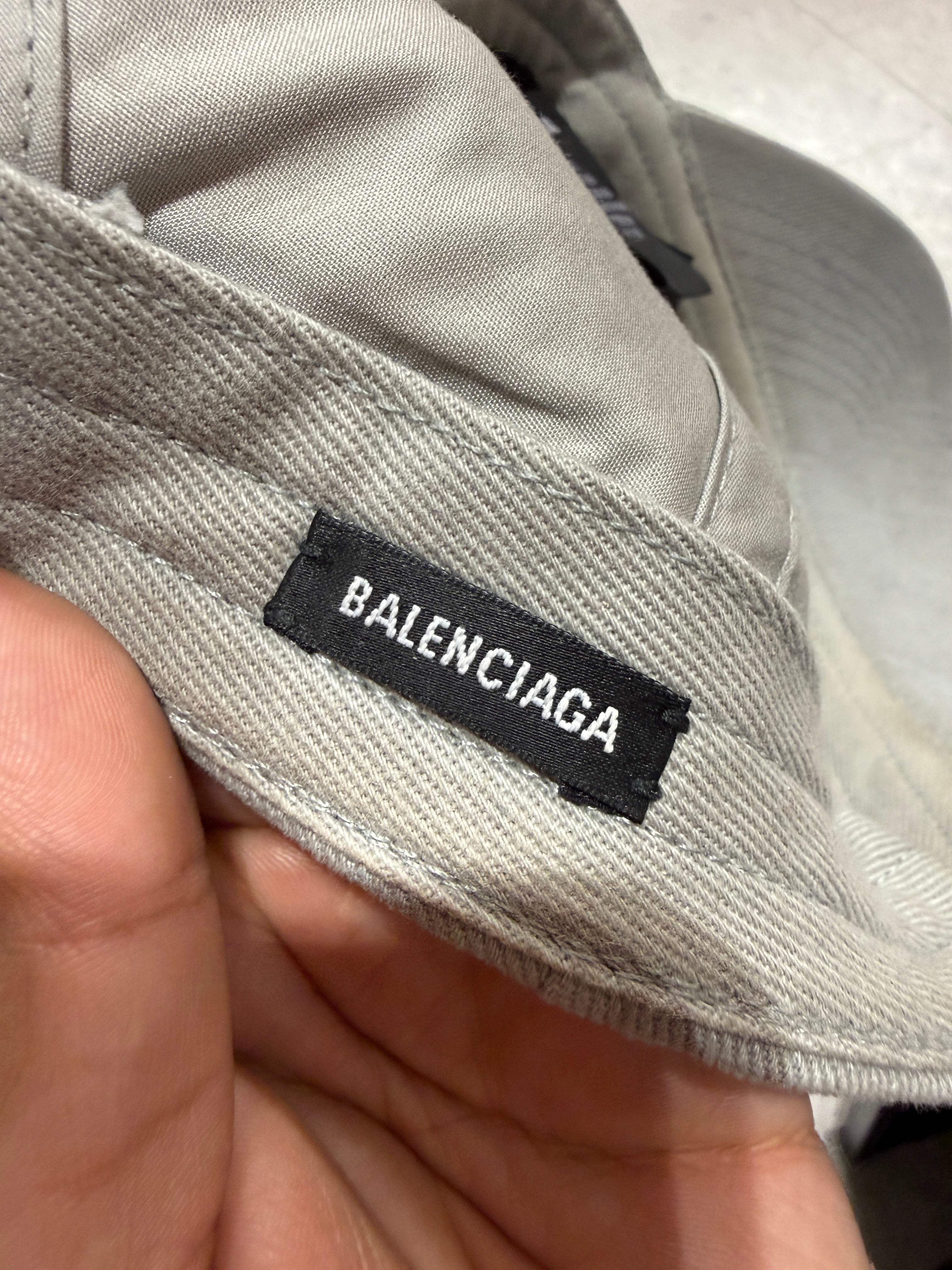 Balenciaga Gray Logo Hat KIF Vintage