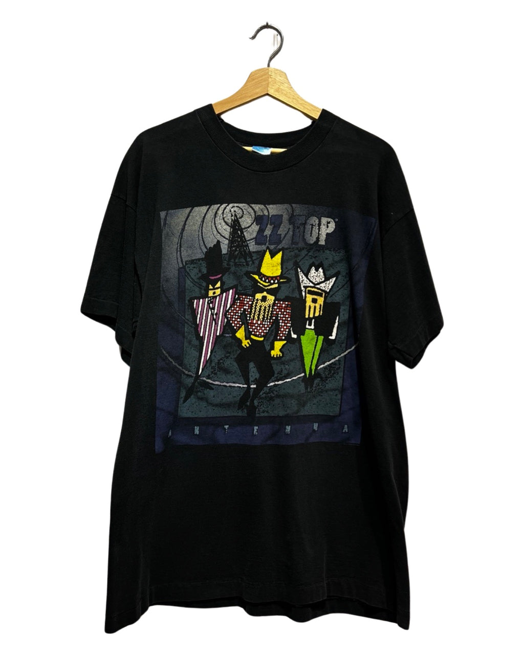 Vintage 1994 ZZ Top Antenna Tour Tee KIF Vintage