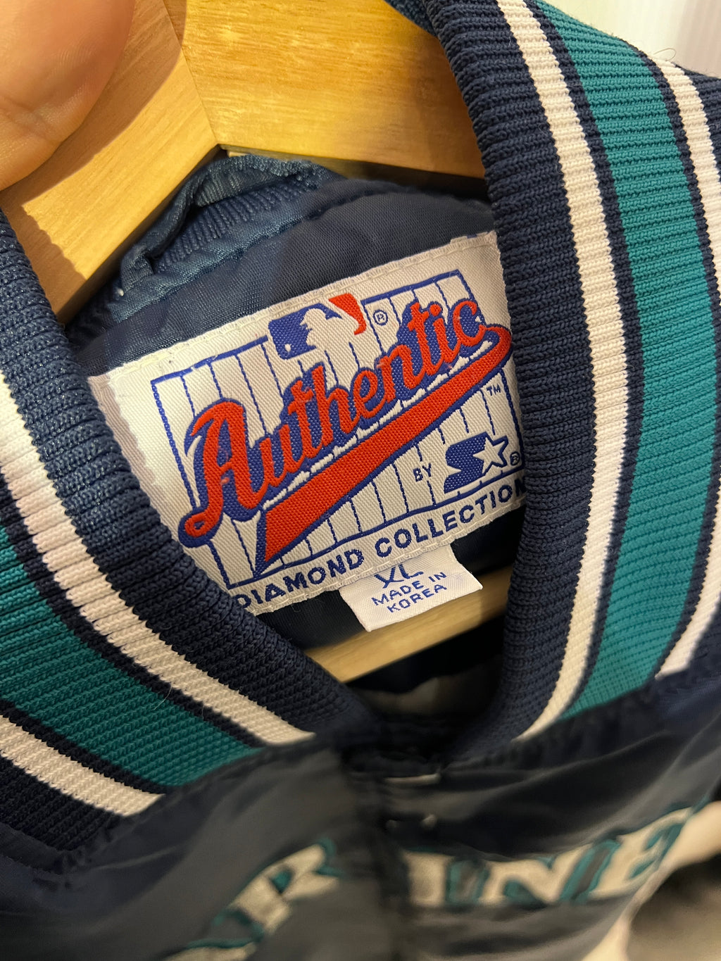 Vintage Rare 1995 Seattle Mariners Starter Diamond Jacket KIF Vintage