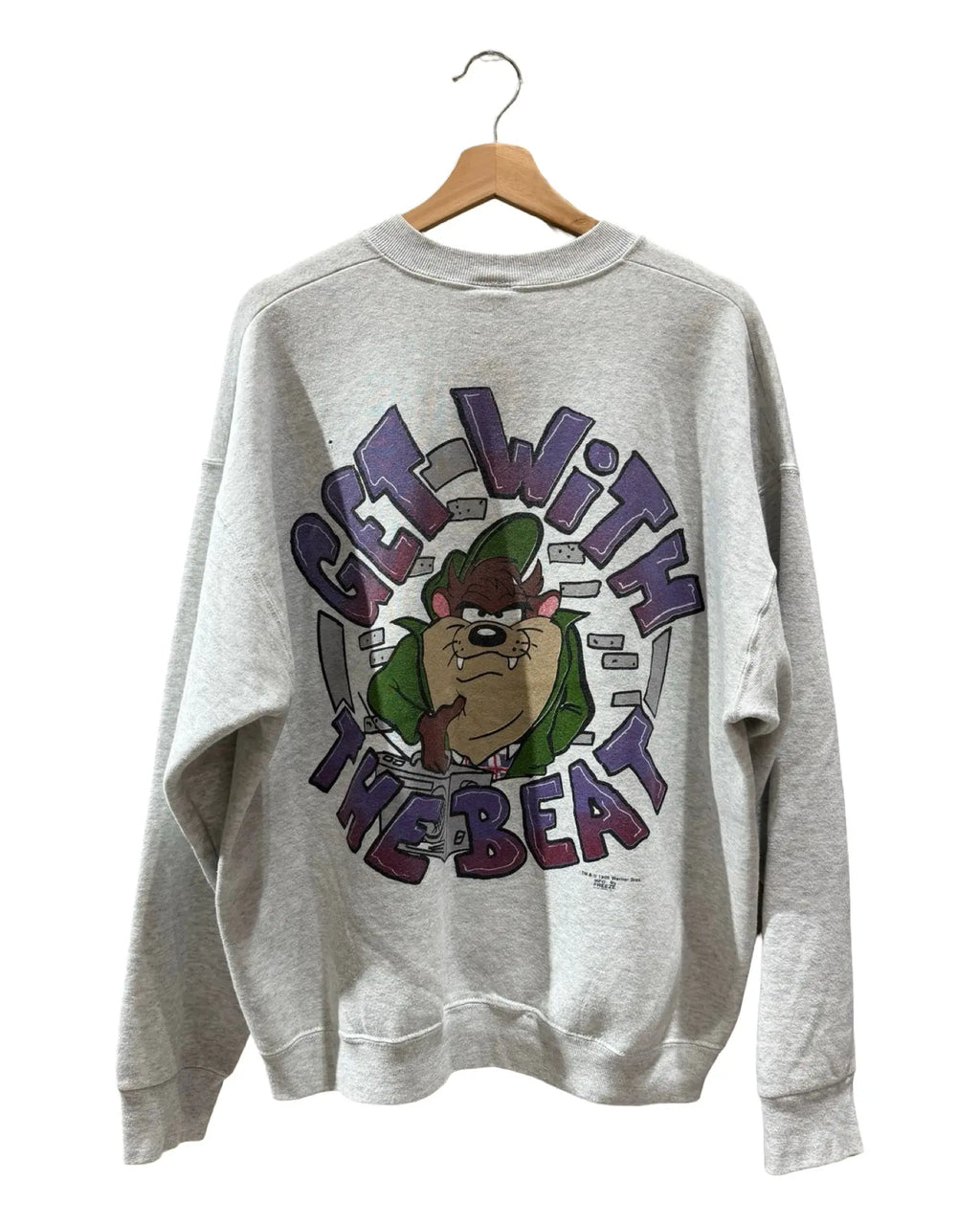 Vintage 1995 Looney Tunes Taz Radio Crewneck KIF Vintage