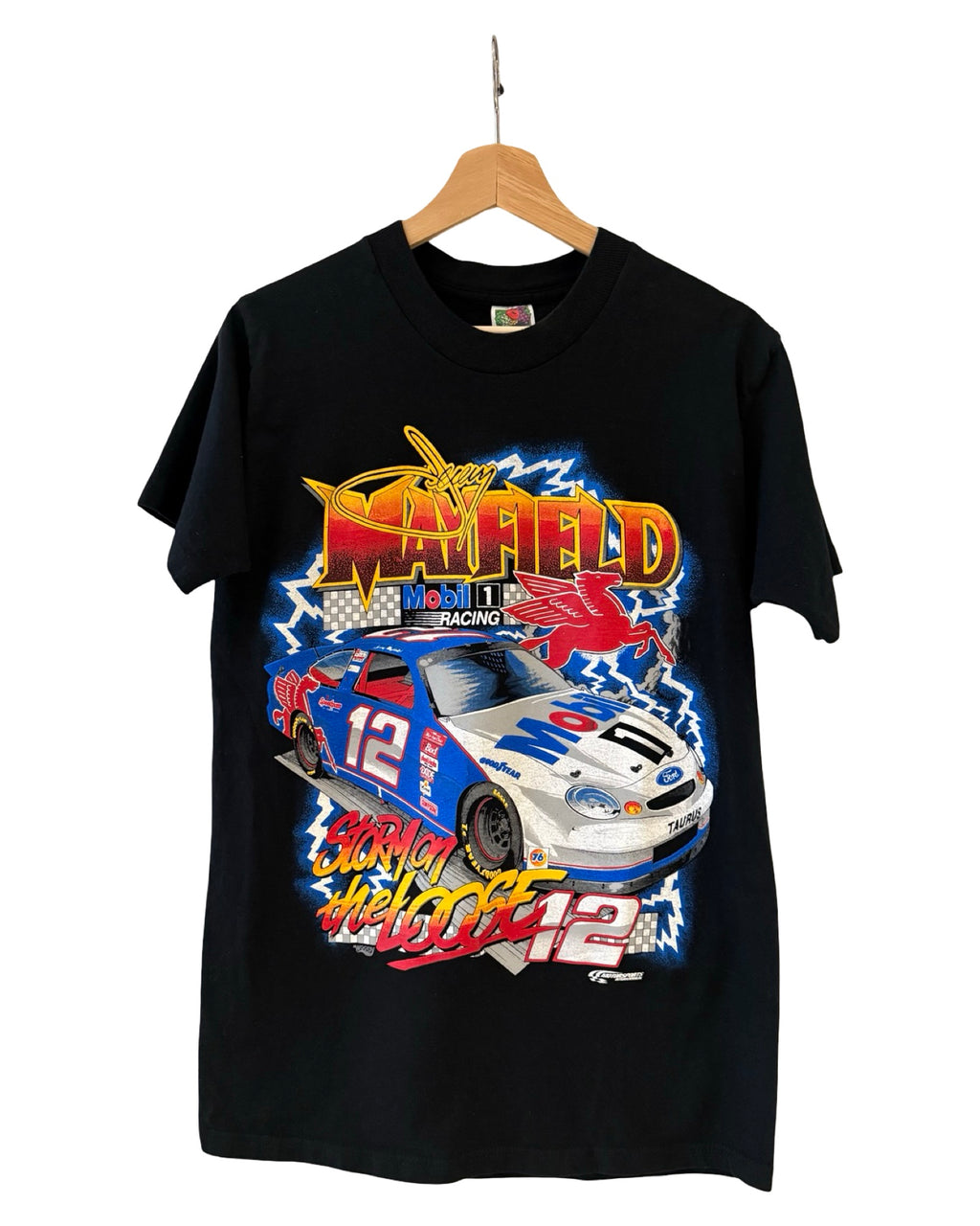 Vintage 2000 Nascar Mobil 1 Jeremy Mayfield Racing Tee