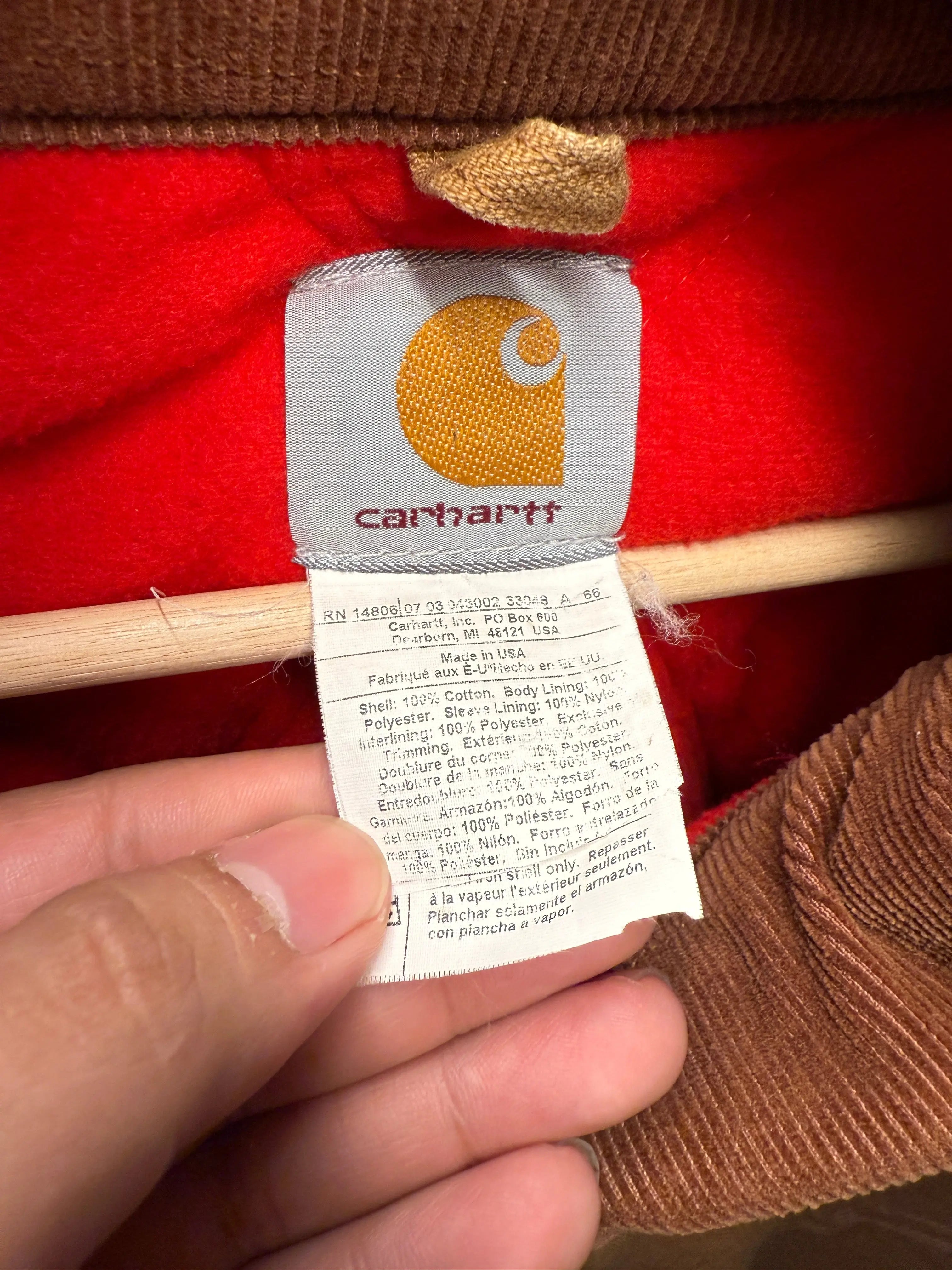 Vintage 90s Carhartt Santa Fe Tan Brown Jacket KIF Vintage