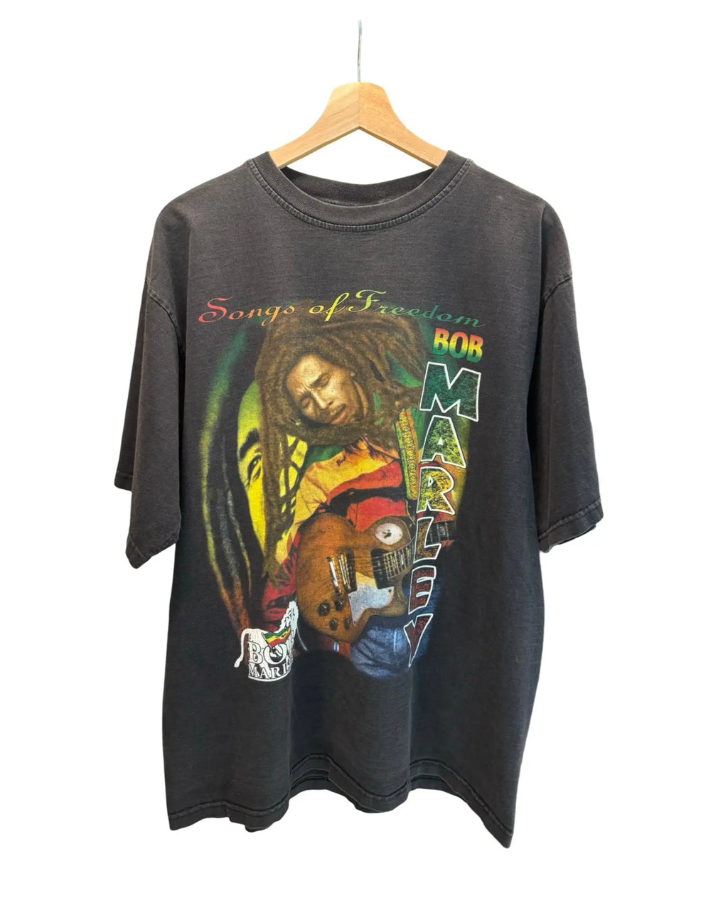 Vintage 90s Bob Marley Double Sided Tee KIF Vintage