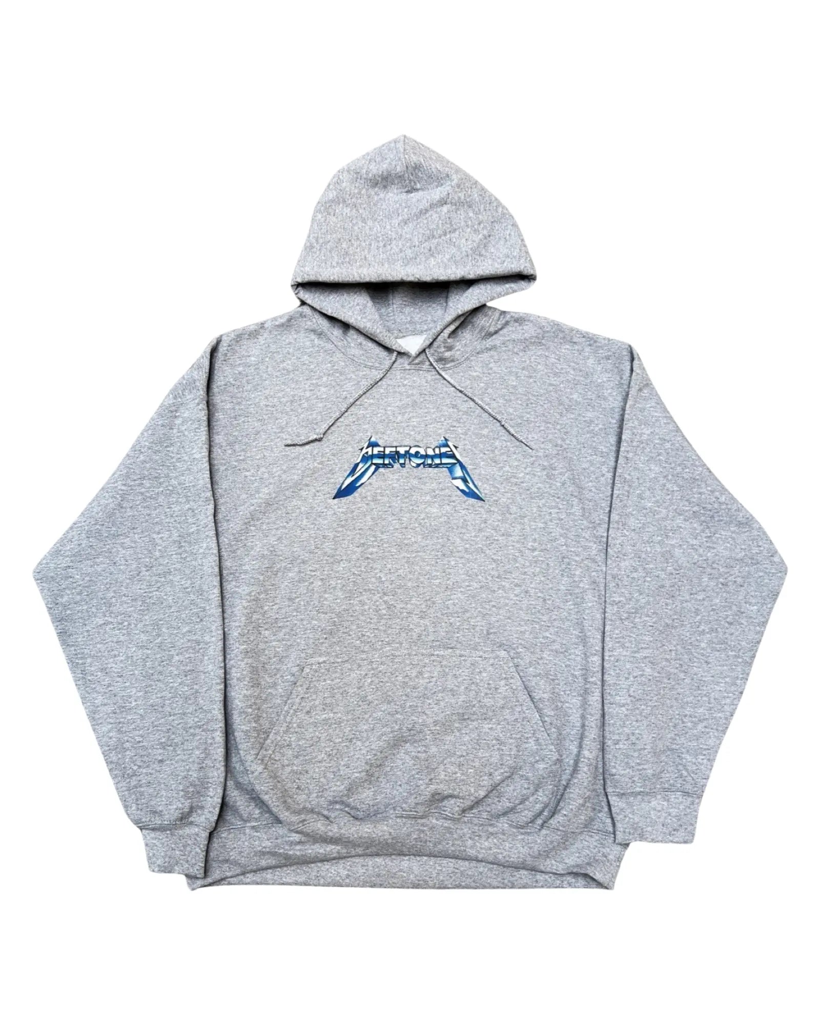 Deftones Metallica Logo Gray Hoodie KIF Vintage