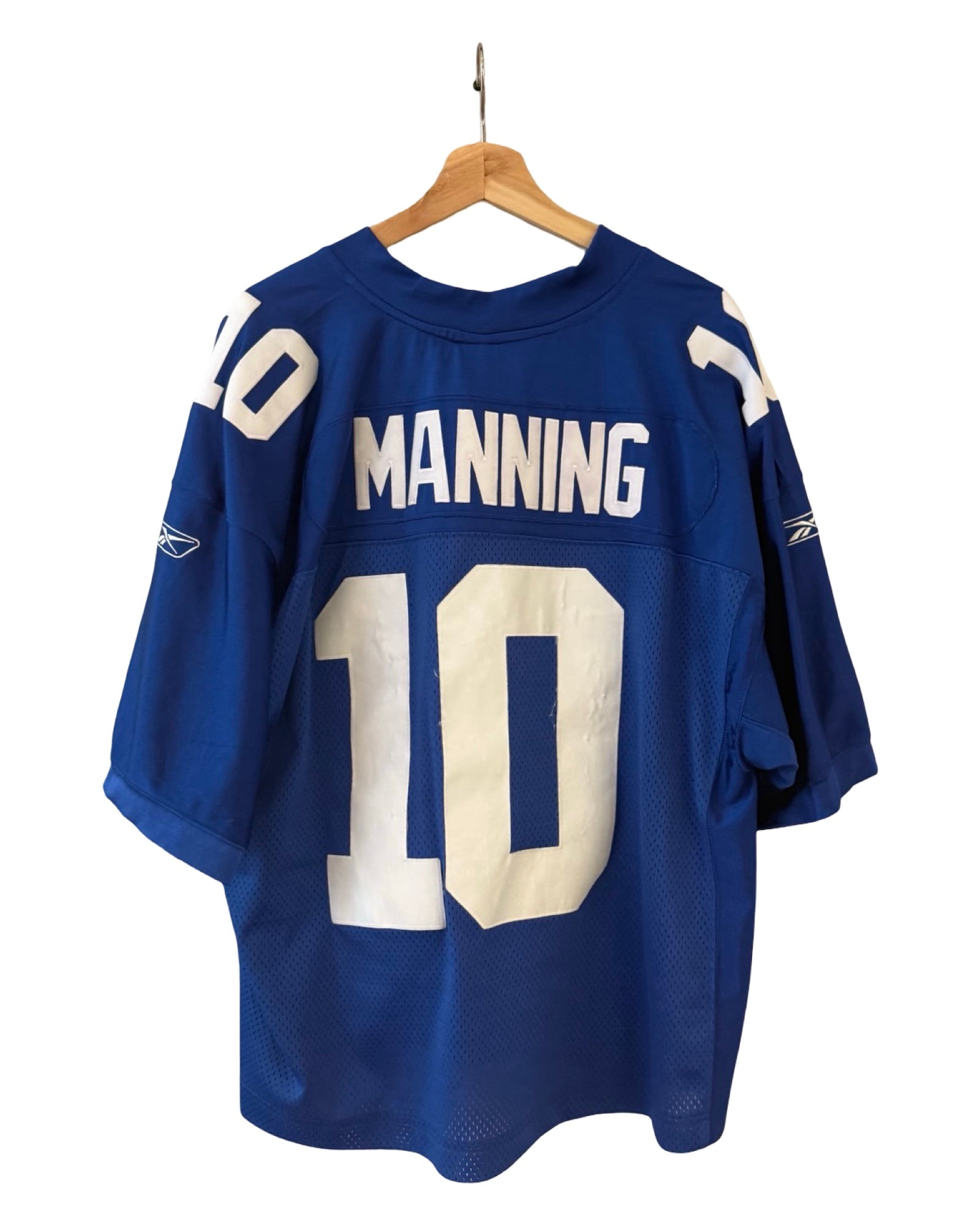 Vintage New York Giants Eli Manning 10 Reebok NFL Jersey