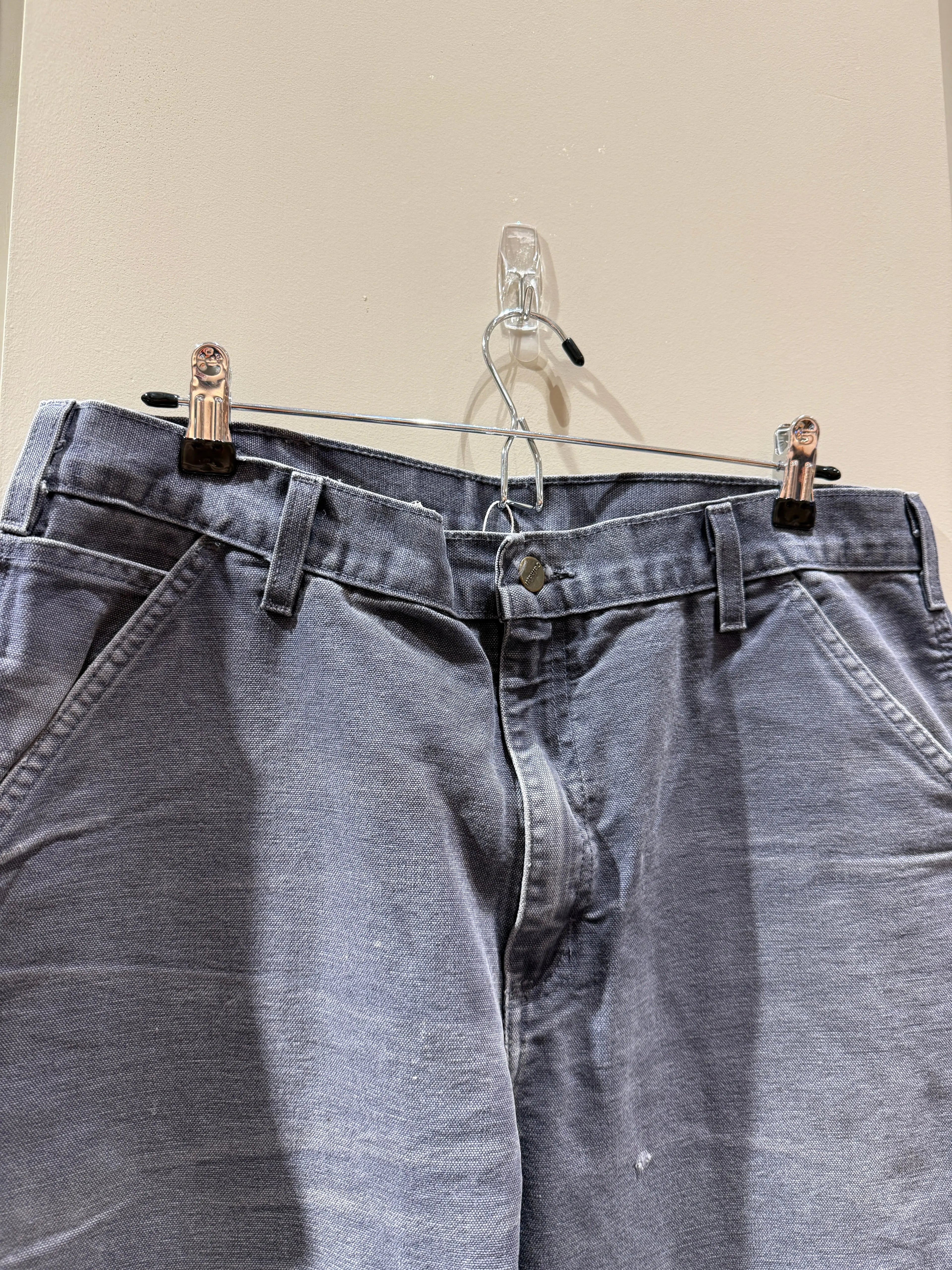 Vintage Carhartt Slate Gray Carpenter Pants size 36 KIF Vintage