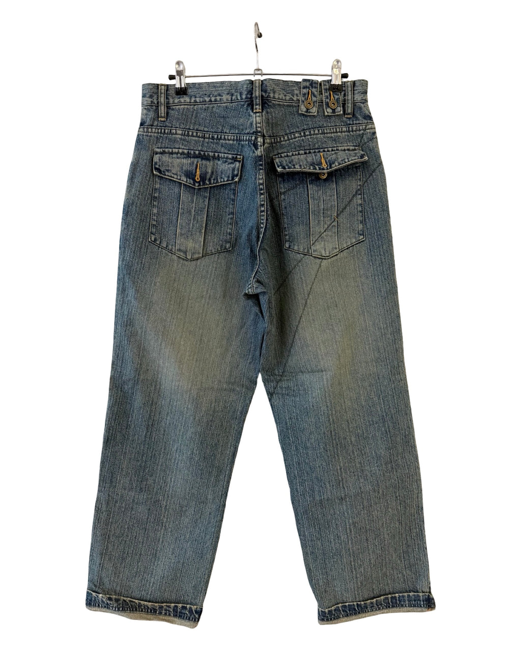 30 x 32 Vintage Sean John Striped Denim Jeans
