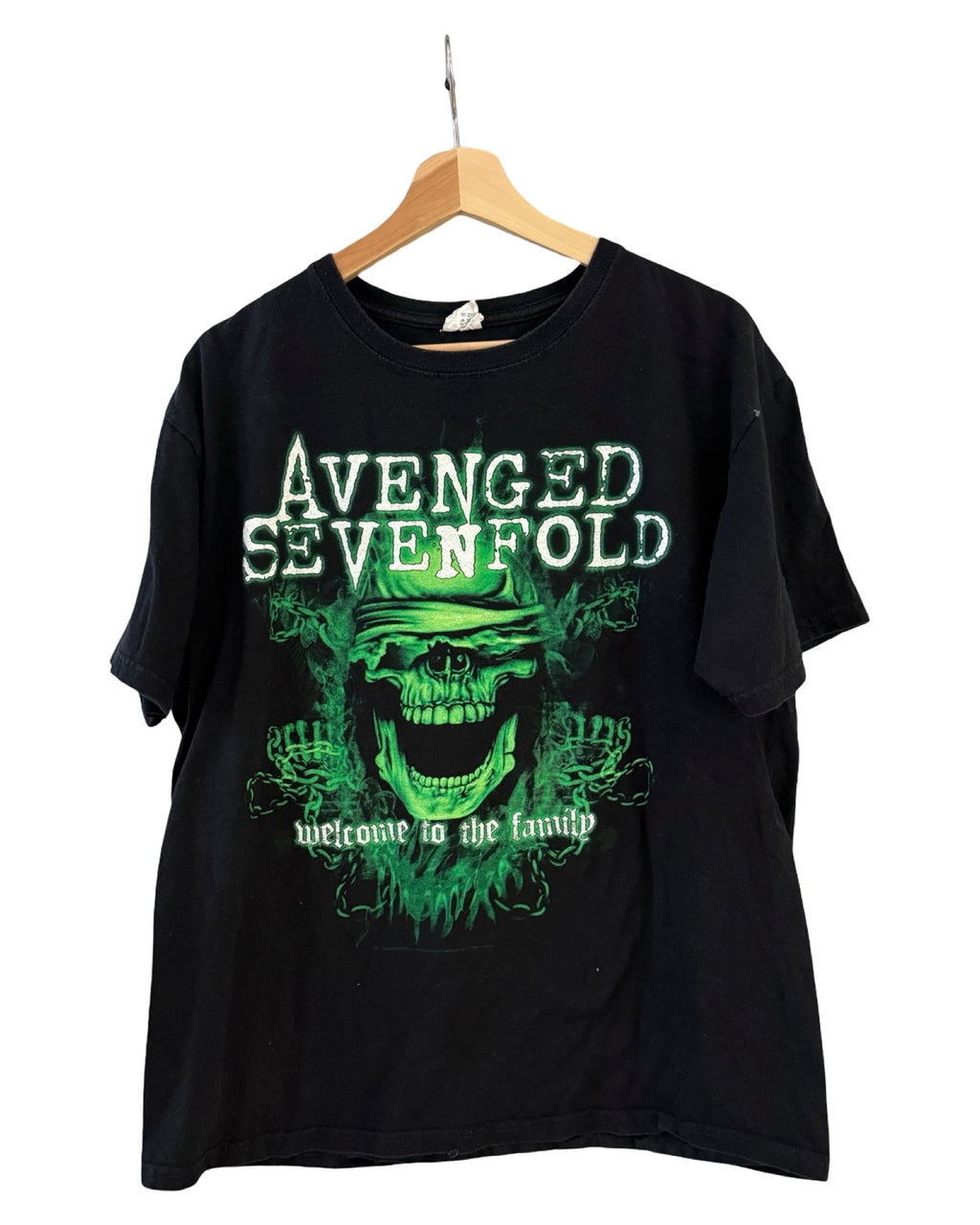Camiseta de gira Avenged Sevenfold vintage