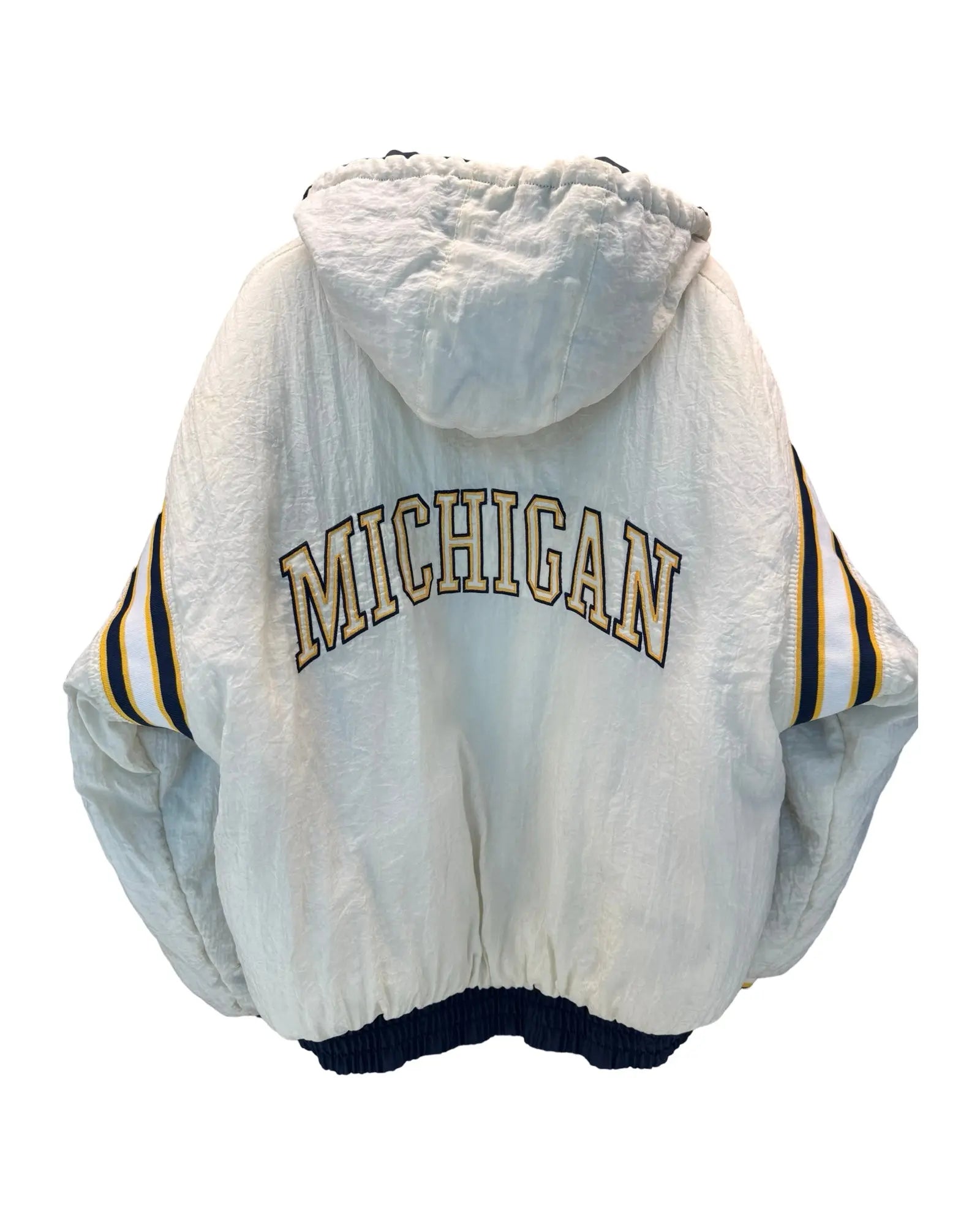 Vintage 90s Reversible Michigan University Pro Player Jacket KIF Vintage