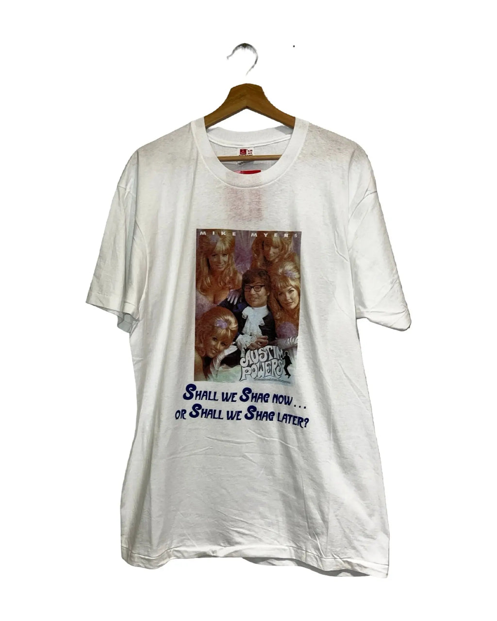 Vintage 1997 Austin Powers Man Of Mystery Promo Tee KIF Vintage