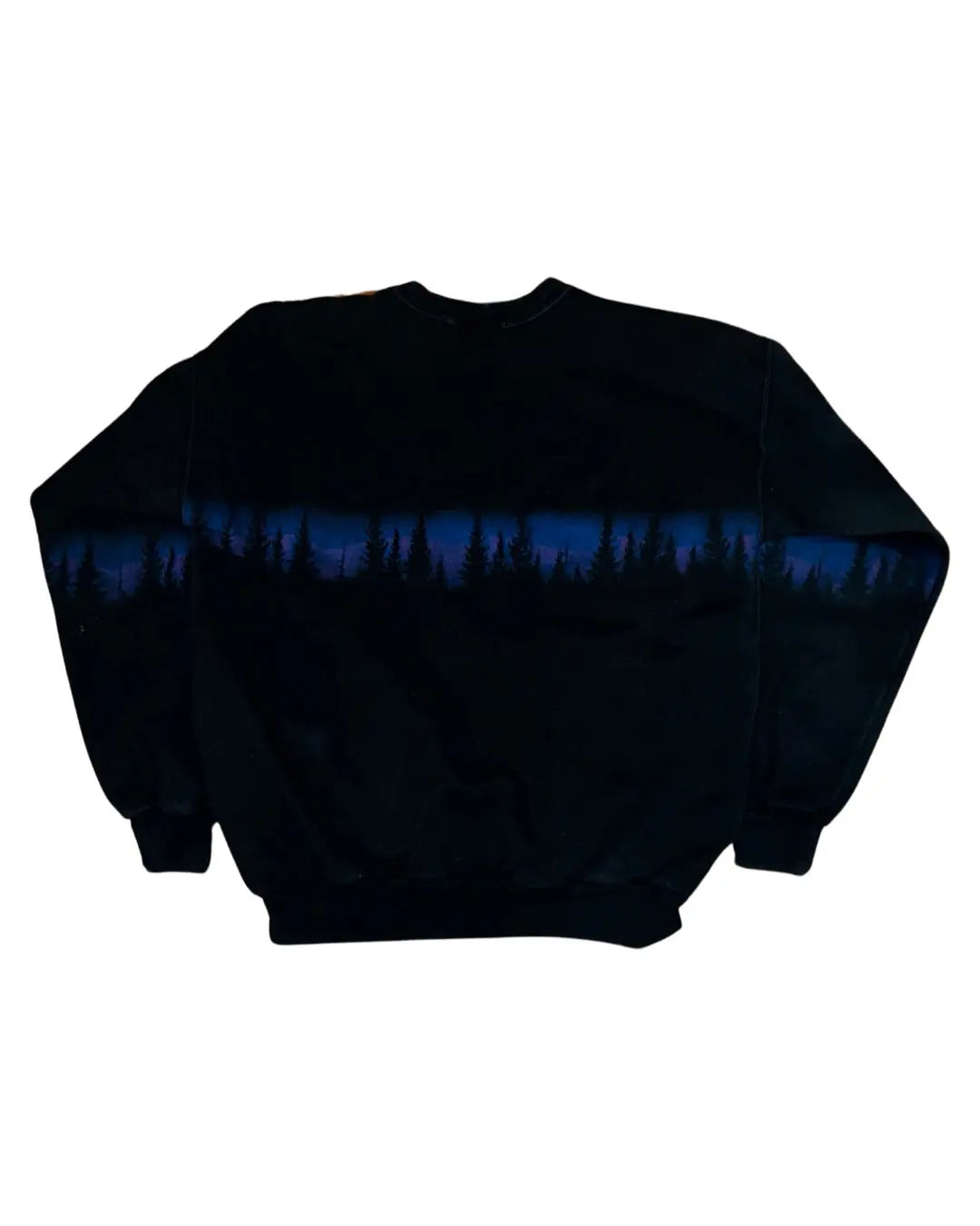 Vintage 90s Wolf All Over Print Crewneck KIF Vintage