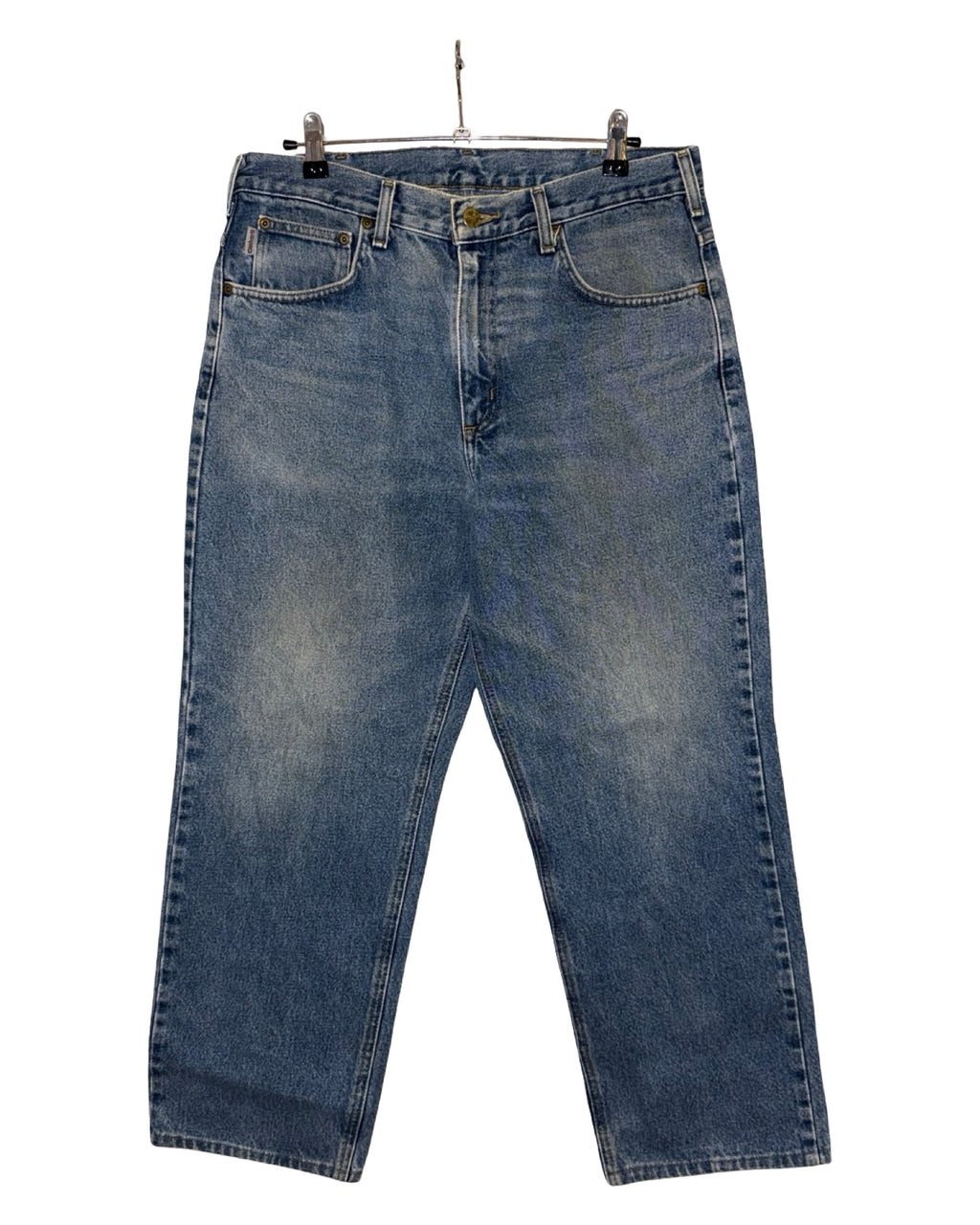 34 x 30 Vintage Carhartt Blue Denim Jeans